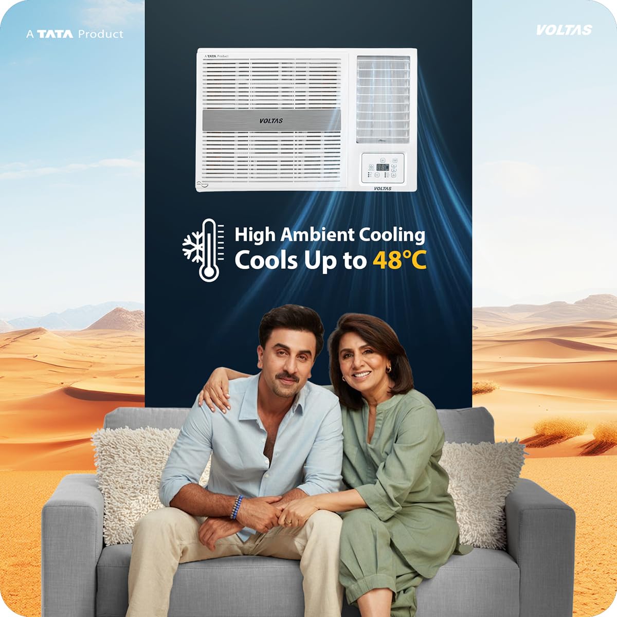 Voltas 182FS PEARL 1.5 ton 2 Star Fixed Speed Window AC (Copper, Anti Dust Filter, 2-Way Air Swing, Memory Restart, Sleep Mode (, White) Voltas