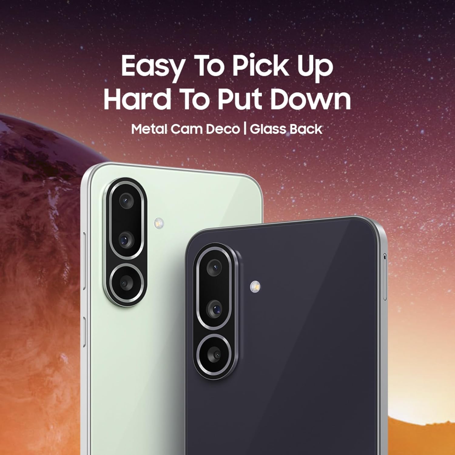 Samsung Galaxy M56 5G (Light Green, 8 GB RAM, 128 GB Storage) | Slimmest Phone in the Segment | Gorilla Glass Victus+ Mahajan Electronics Online