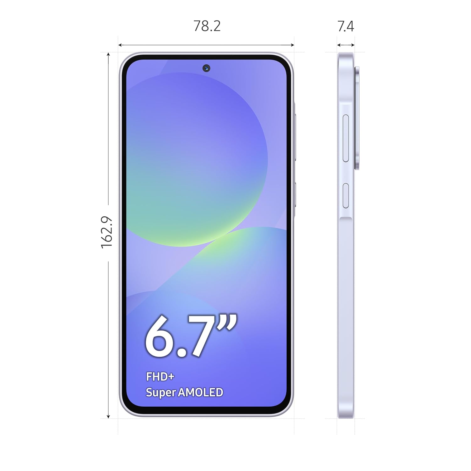 Samsung Galaxy A36 5G (Awesome Lavender, 8GB, 128GB) Mahajan Electronics Online