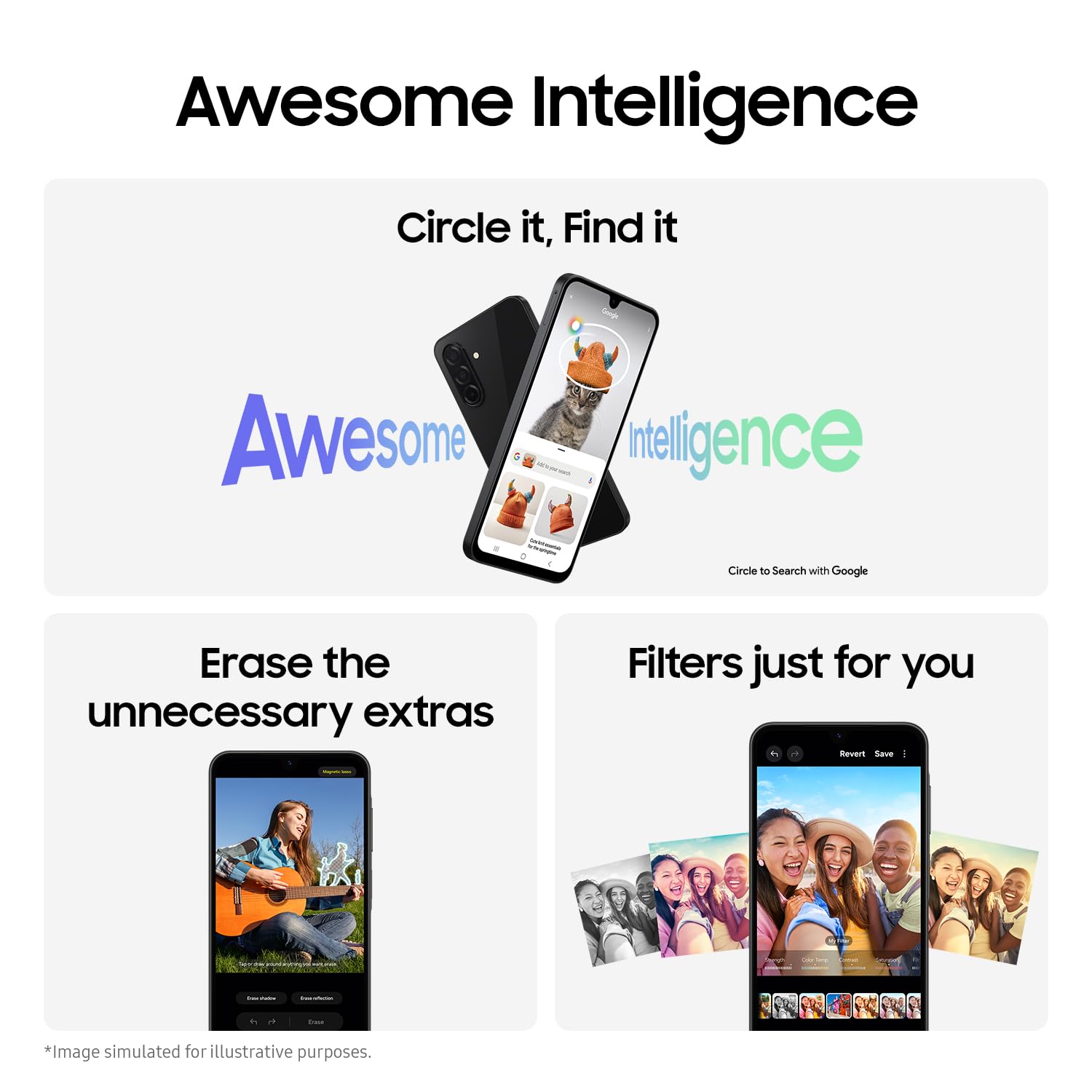 Samsung Galaxy A26 5G (Awesome Black, 8GB, 128GB) | Awesome Intelligence - AI Smartphone: Circle to Search Mahajan Electronics Online