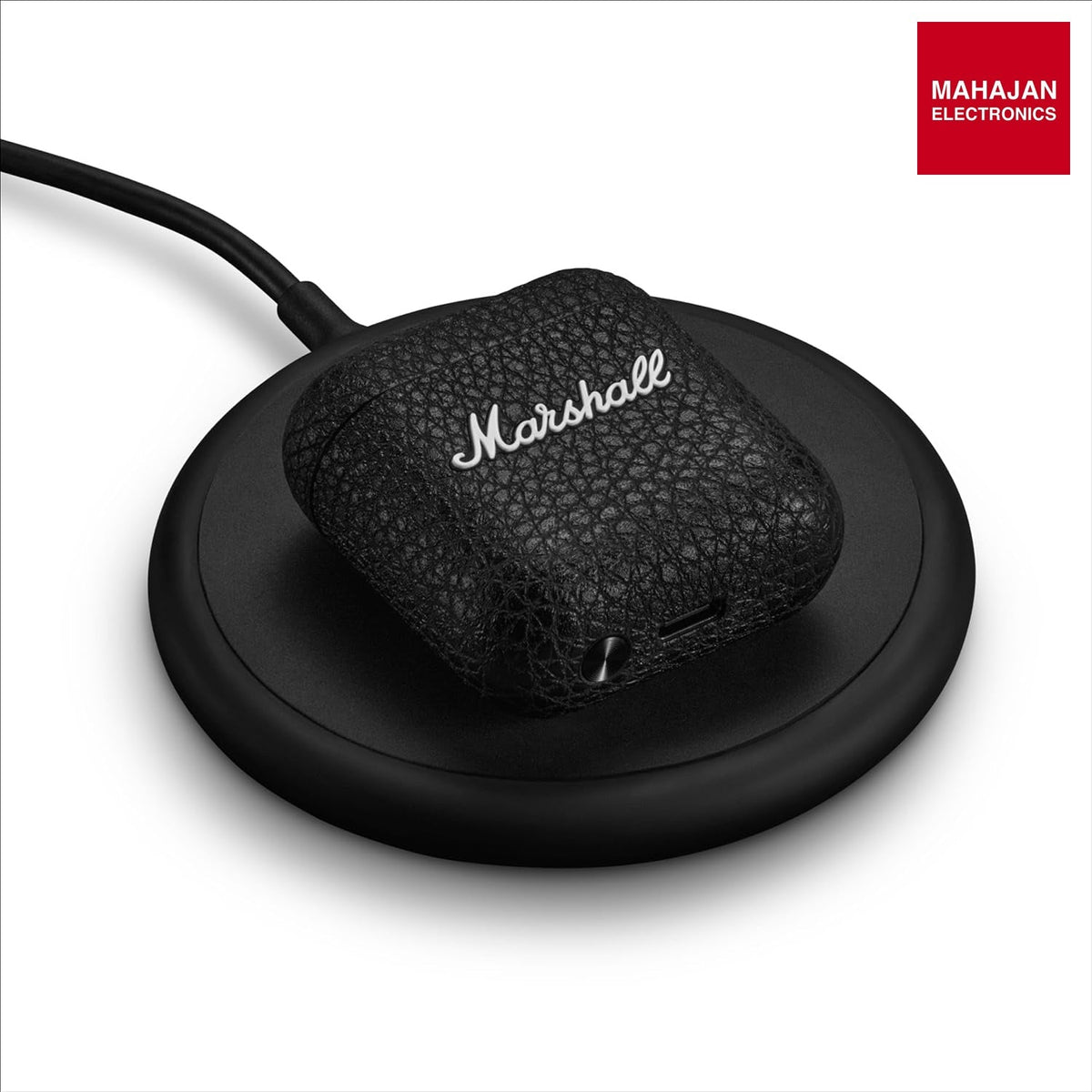 Marshall Minor IV Wireless Earbuds with 30+ Hours of Playtime, Water-Resistant, Wireless Charging- Black – Mahajan Electronics Online.