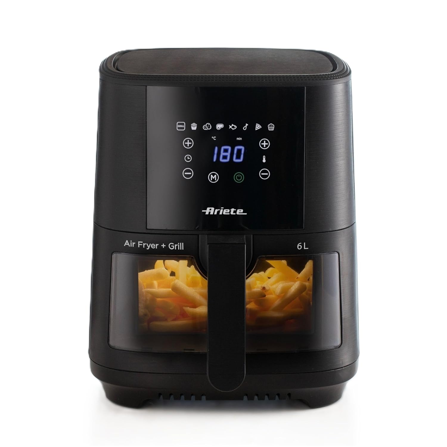 Ariete 4626 6L Air Fryer 1300W with Transparent Basket | Buy Online Delhi NCR Mahajan Electronics – Mahajan Electronics Online.