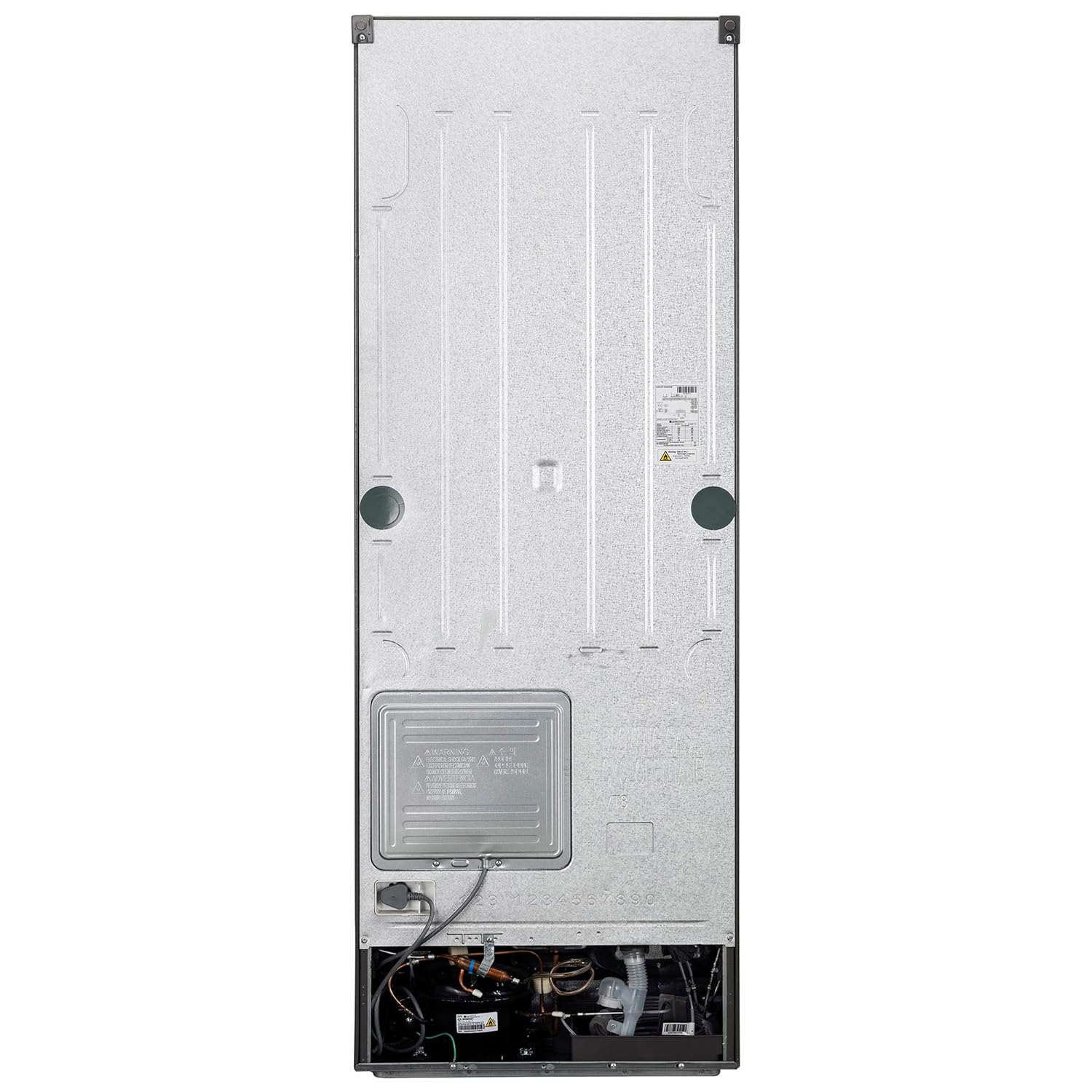 LG GLT3426SNPZ 343L 2 Star Frost Free Double Door Refrigerator (Smart Inverter Compressor, Convertible Freezer, Multi Air Flow, Shiny Steel) Mahajan Electronics Online