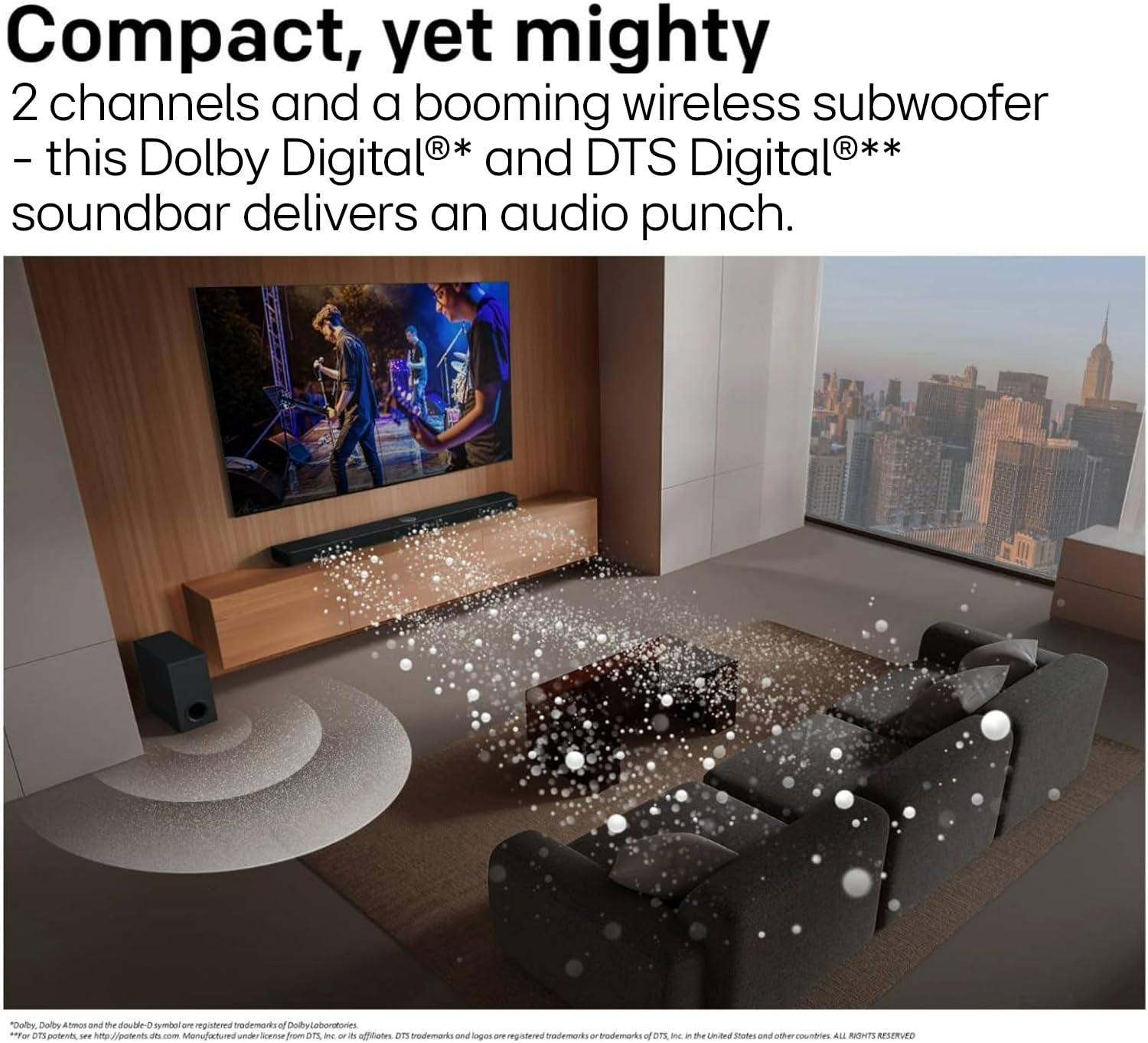 LG S40T 300W 2.1 Channel Dolby Digital, DTS Digital Surround Mahajan Electronics Online