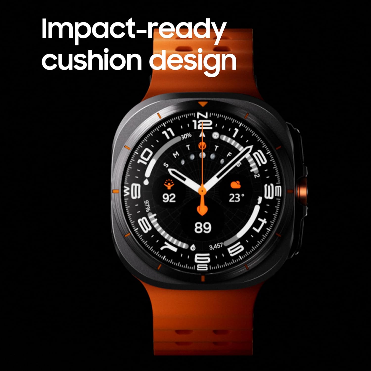 Samsung Galaxy Watch Ultra (47mm, LTE, Gray) with Upto 100h battery | 3nm Processor | Dual GPS | Quick Button/Siren Mahajan Electronics Online
