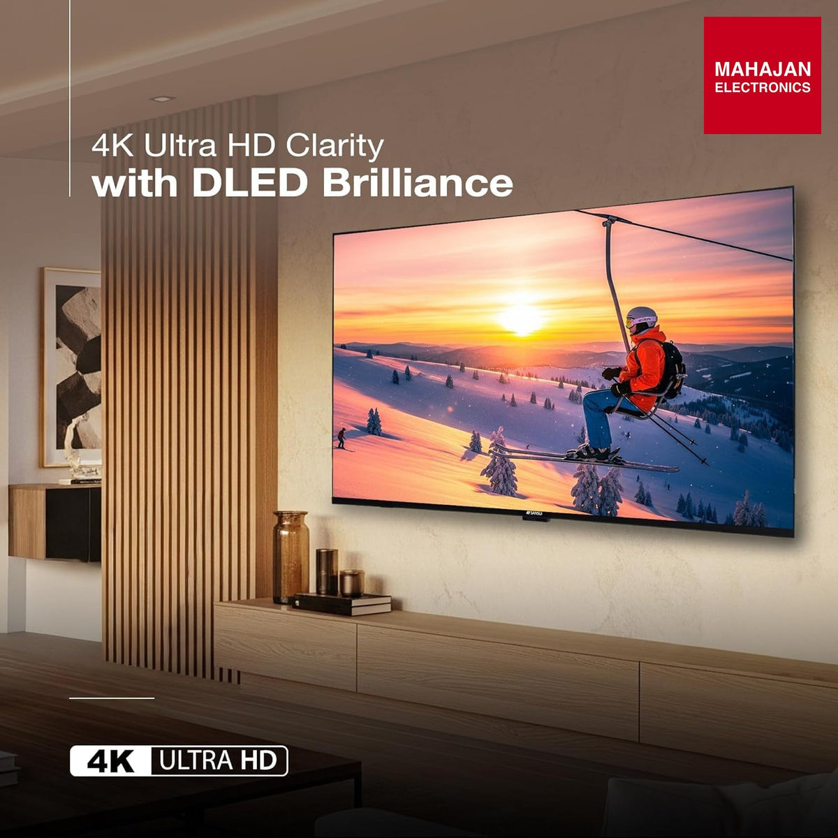 Hisense 85Q6S 215 cm (85 Inch) 4K Ultra HD Smart QLED TV | Quantum Dot Display | Dolby Vision & Dolby Atmos โ Mahajan Electronics Online.