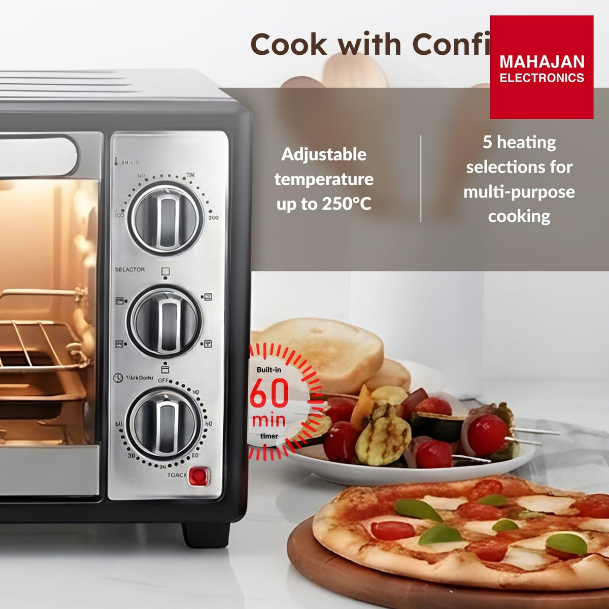 Prestige POTG 28AC 28 L OTG with Air Fry – Mahajan Electronics Online.