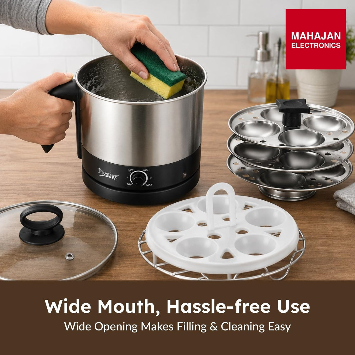 Prestige PMC 3.0 Plus Multi Kettle – Mahajan Electronics Online.