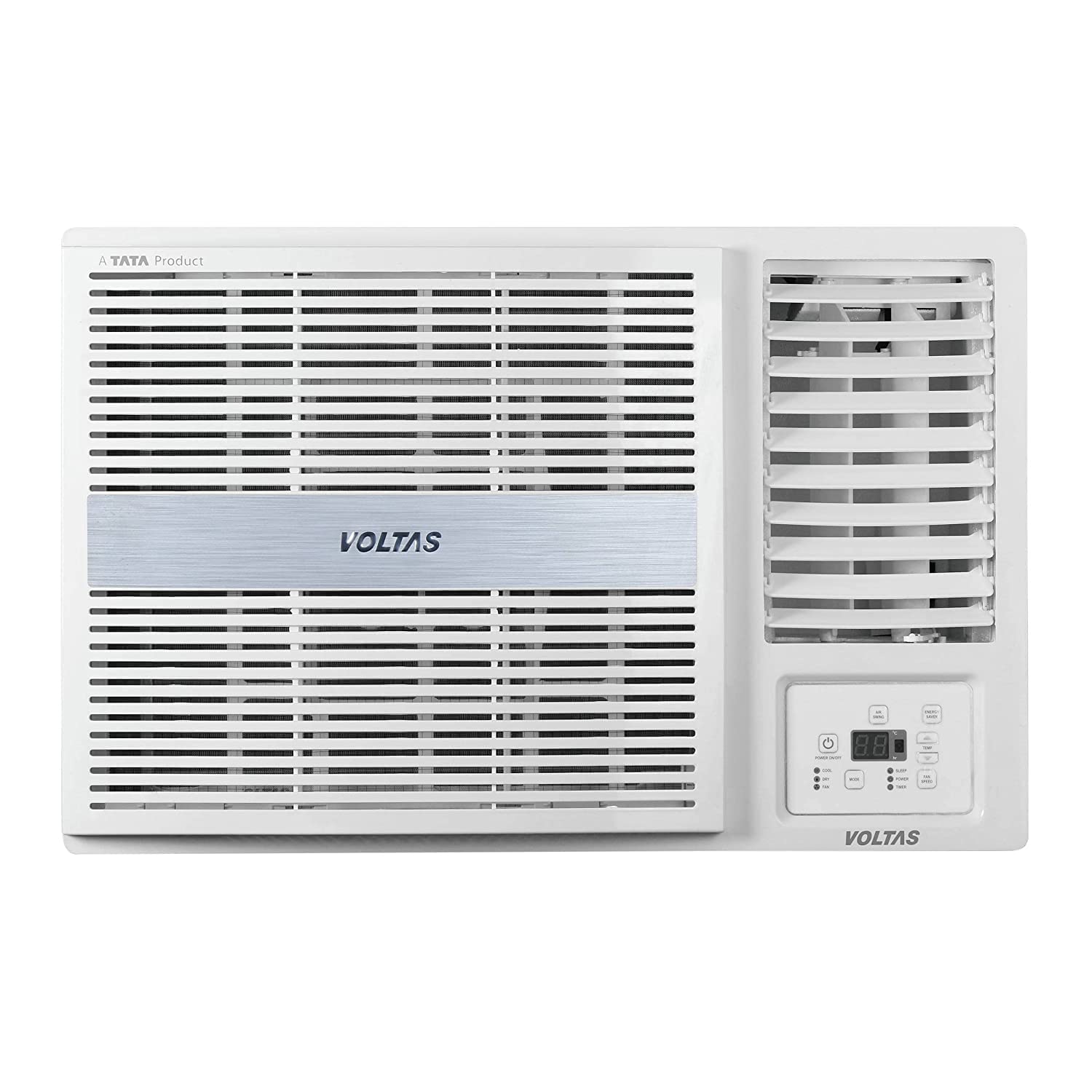Voltas 125V Vertis Pearl 1 Ton, 5 Star, Inverter Window AC (Copper, 2-in-1 Adjustable White) Mahajan Electronics Online