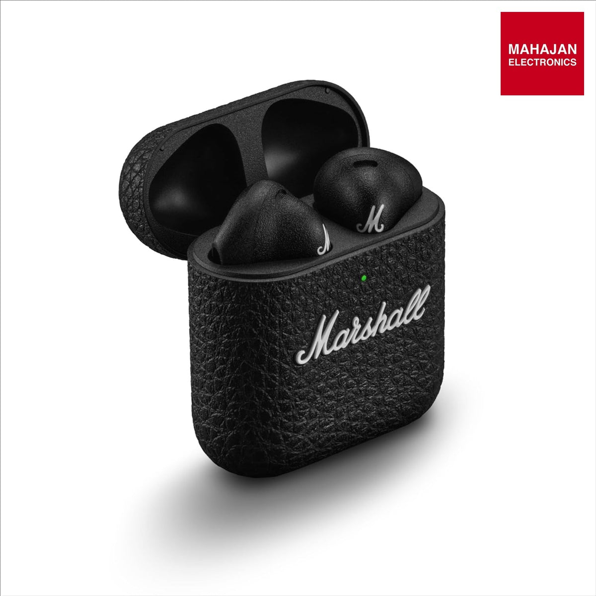 Marshall Minor IV Wireless Earbuds with 30+ Hours of Playtime, Water-Resistant, Wireless Charging- Black – Mahajan Electronics Online.