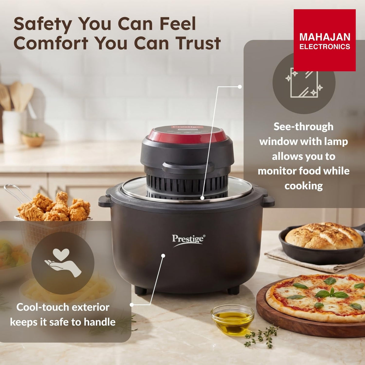 Prestige Multi-Chef 6.5 L All-in-One Air Fryer – Mahajan Electronics Online.