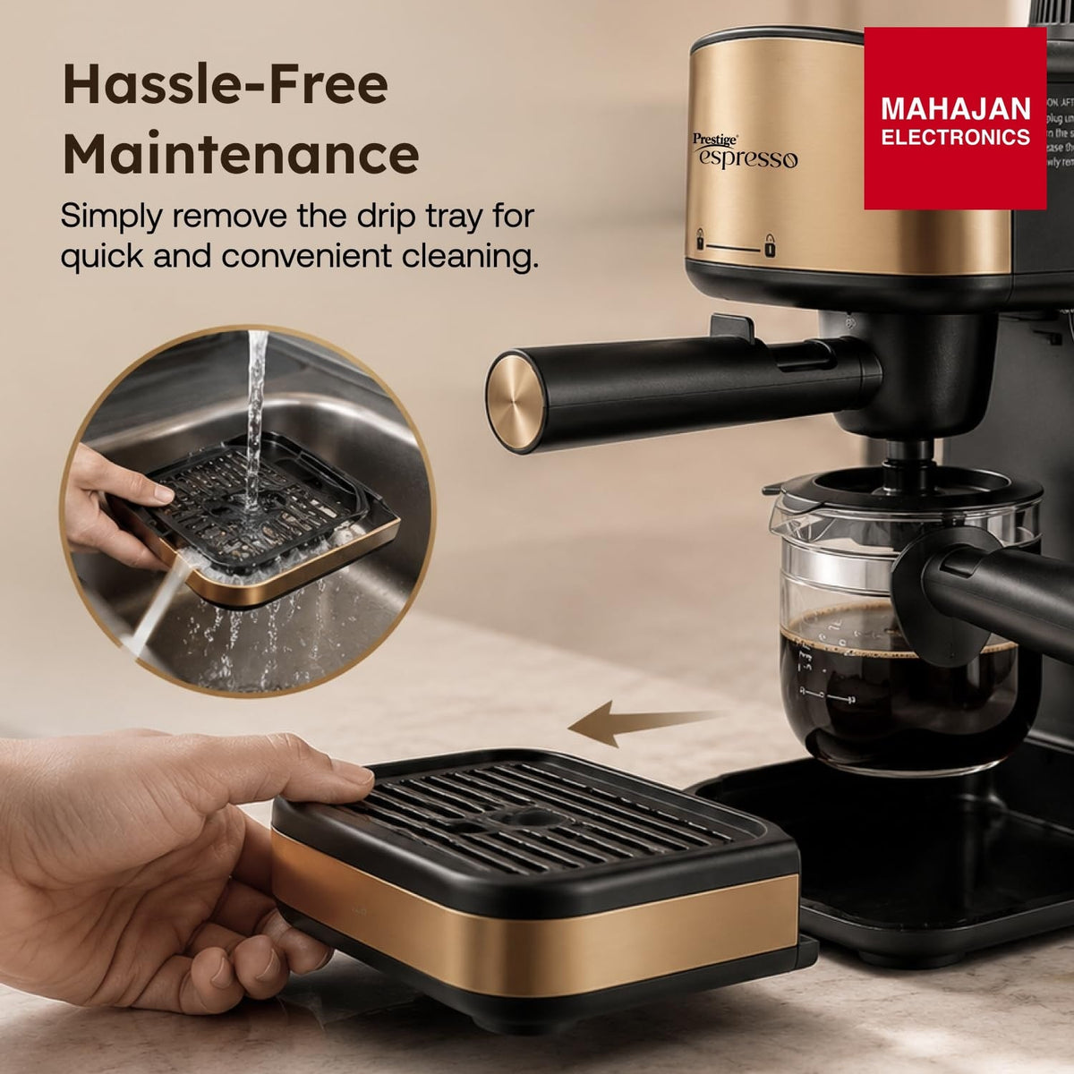 Prestige Espresso 800 W Coffee Maker – Mahajan Electronics Online.