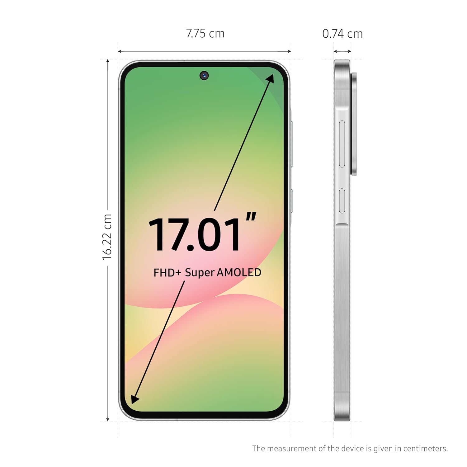 Samsung Galaxy A56 5G (Awesome Light Gray, 8GB, 256GB) | Awesome Intelligence: Circle to Search, Intelligent Editing | Awesome 6 OS & 6 Years Security Updates | IP67 Mahajan Electronics Online