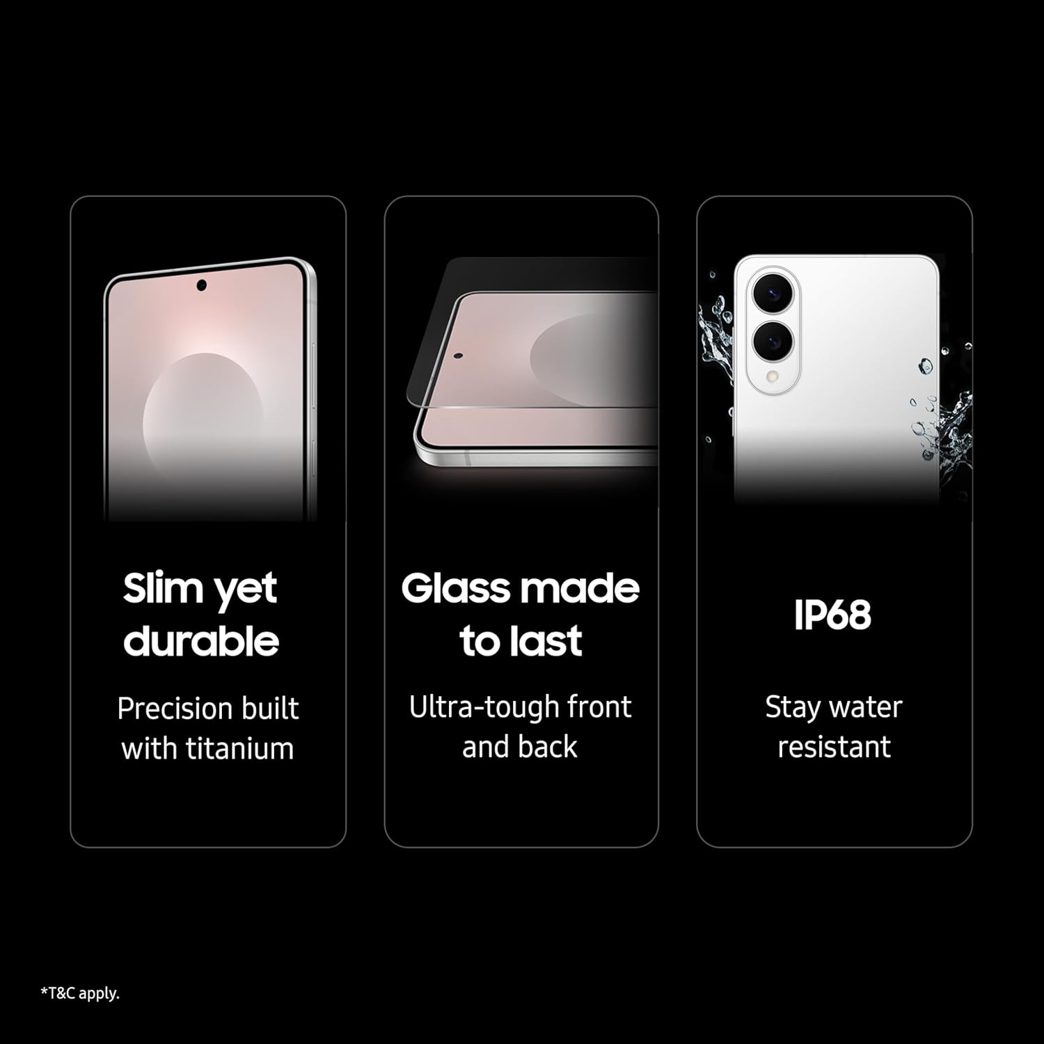 Samsung Galaxy S25 Edge 5G AI Smartphone (Titanium JetBlack, 12GB RAM, 512GB Storage) | Precision Built with Titanium | Ultra-Sleek and Premium with a 200 MP Camera | Snapdragon 8 Elite for Galaxy Mahajan Electronics Online