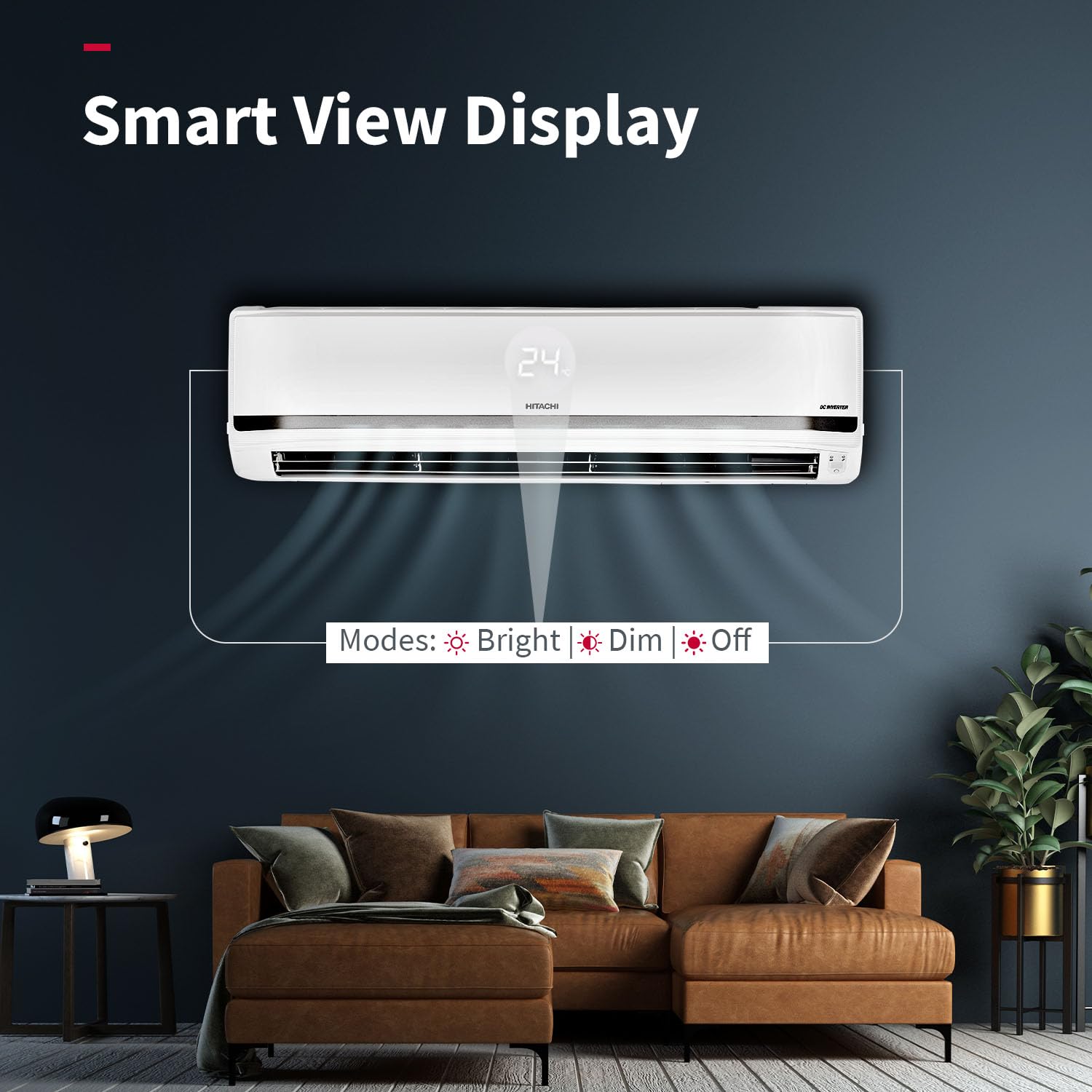 Hitachi RAS.Y518PCAISL2 1.5 Ton Class 5 Star, Heavy Duty, Wifi-enabled, ice Clean Mahajan Electronics Online