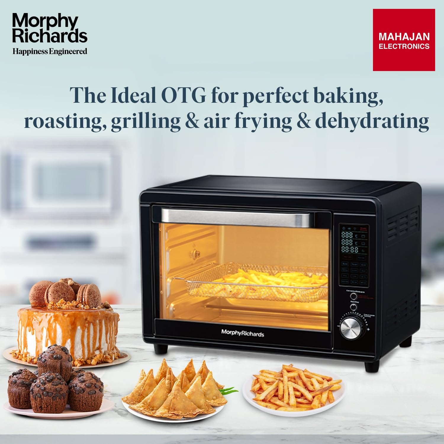 Morphy Richards Digital Otg Oven For Kitchen|29 Litre Oven Toaster Griller Mahajan Electronics Online
