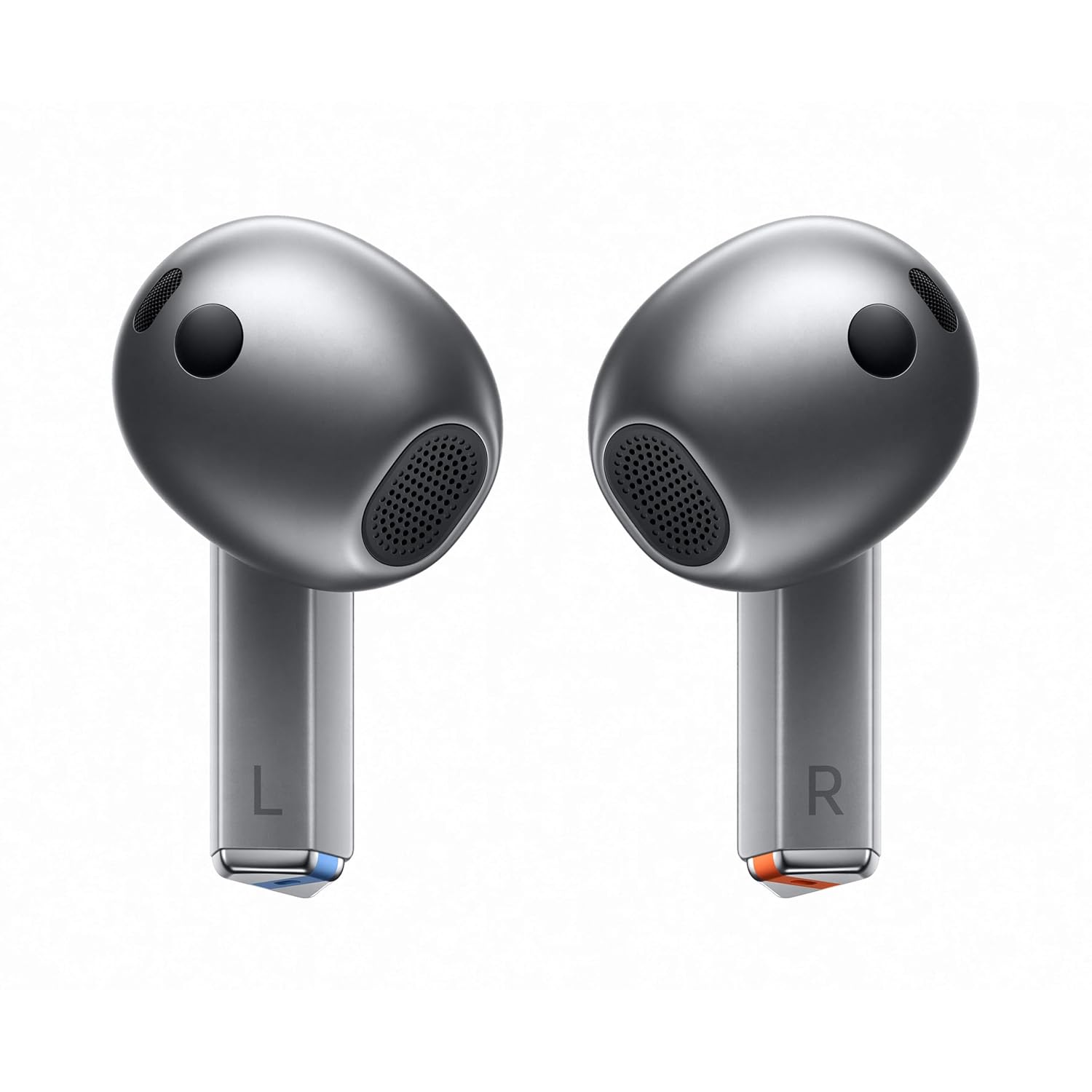 Samsung Galaxy Buds 3 (Silver) with Galaxy AI powered Real-time Interpreter | 24-bit Hi-Fi Audio | Up to 36H battery | IP57 Mahajan Electronics Online