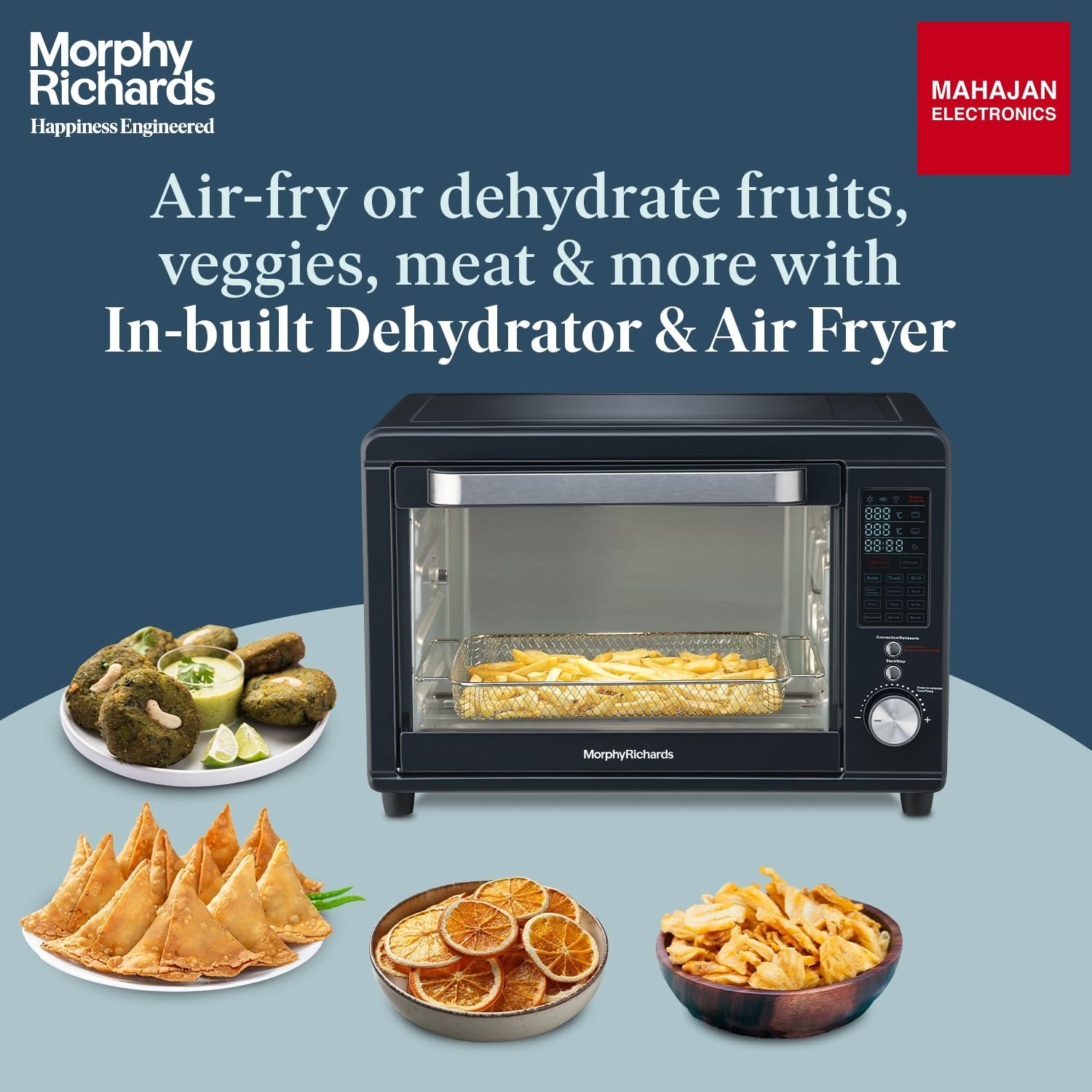 Morphy Richards Digital Otg Oven For Kitchen|29 Litre Oven Toaster Griller Mahajan Electronics Online