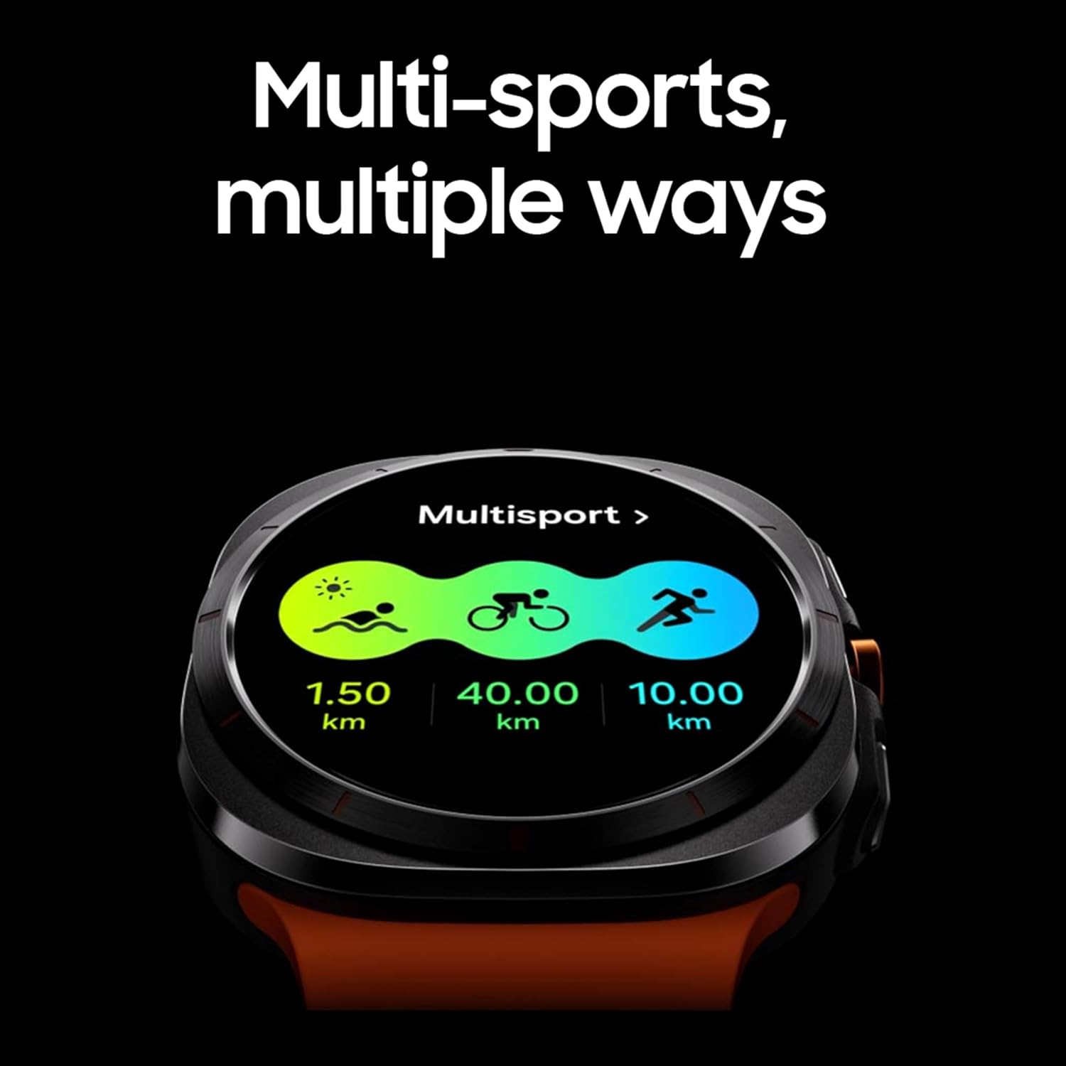 Samsung Galaxy Watch Ultra (47mm, LTE, Gray) with Upto 100h battery | 3nm Processor | Dual GPS | Quick Button/Siren Mahajan Electronics Online