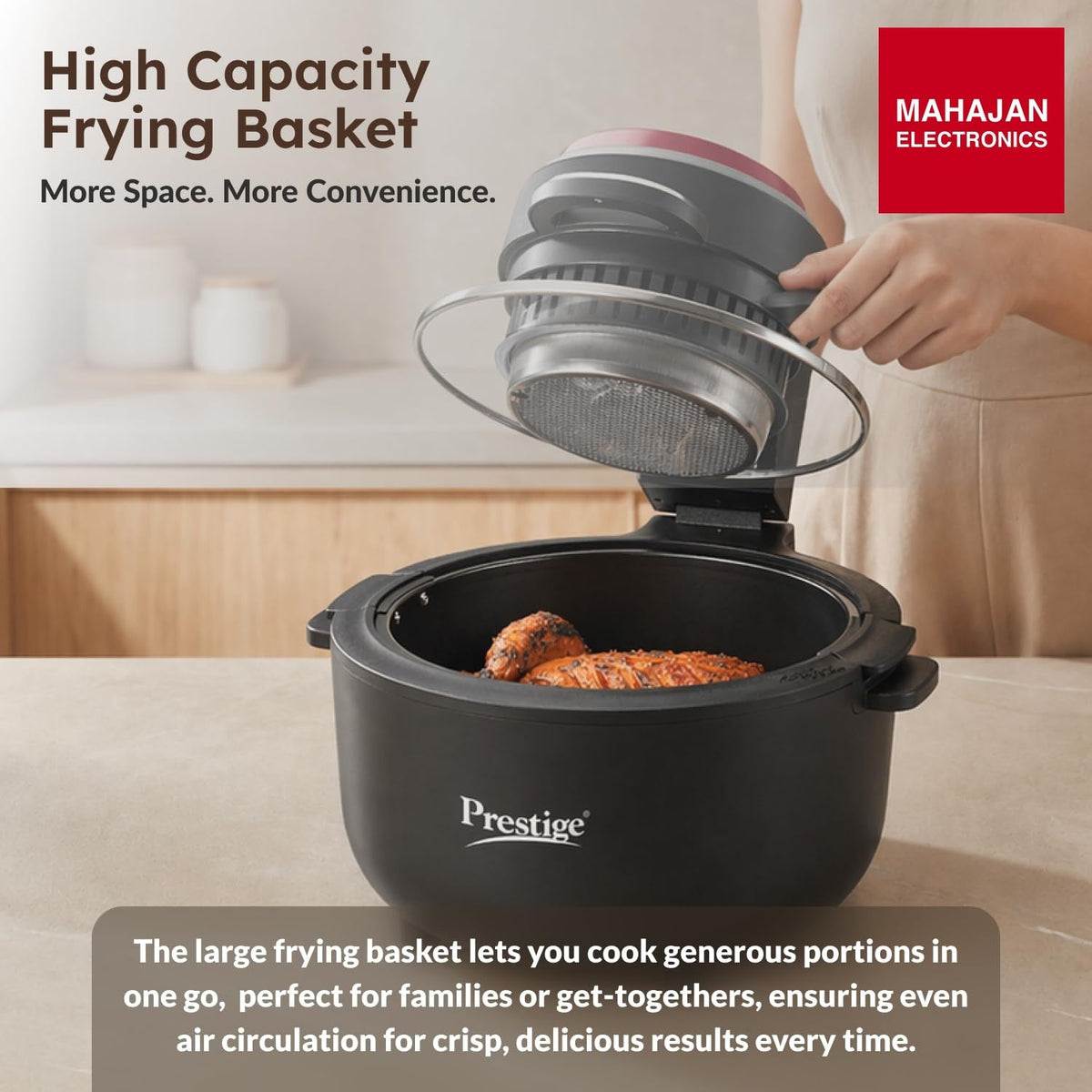 Prestige Multi-Chef 6.5 L All-in-One Air Fryer – Mahajan Electronics Online.