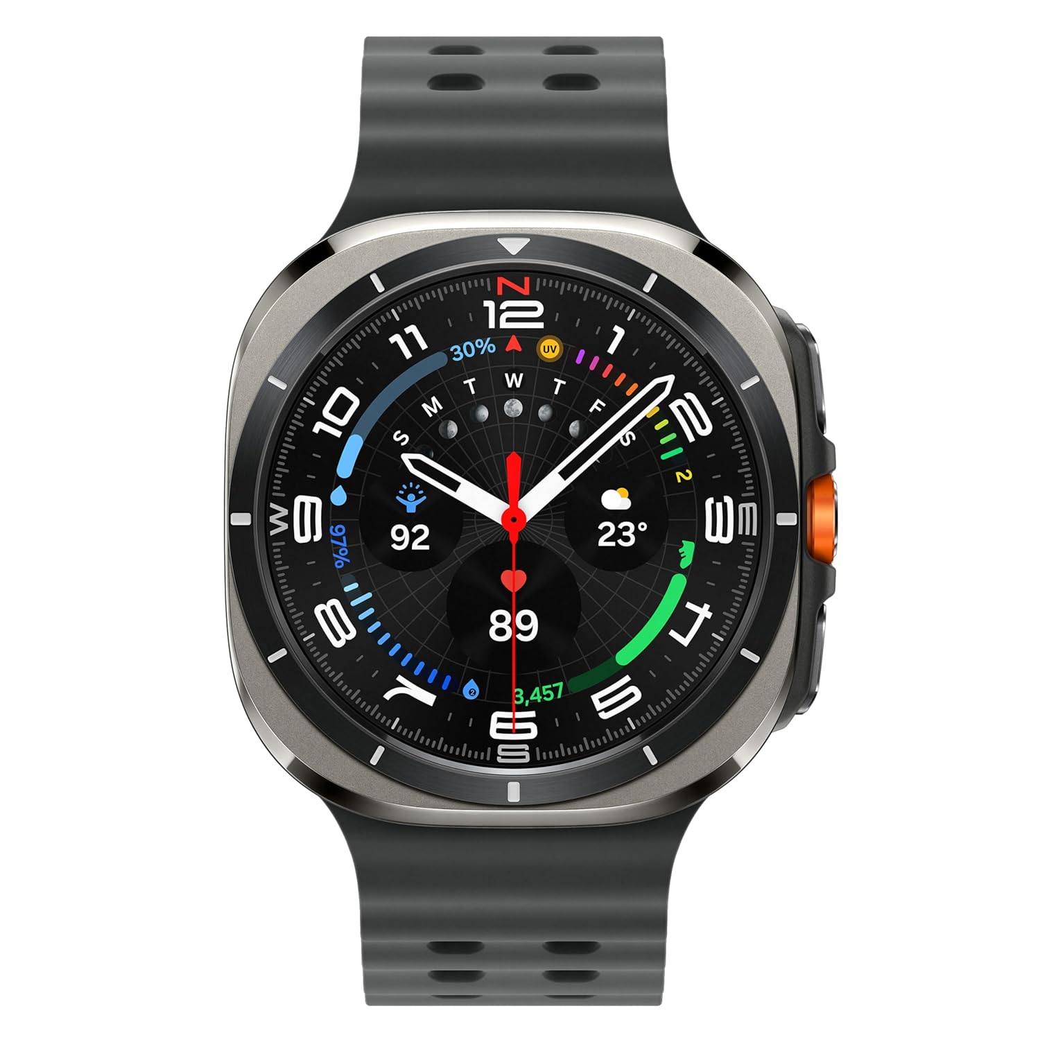 Samsung Galaxy Watch Ultra (47mm, LTE, Silver) with Upto 100h battery Mahajan Electronics Online