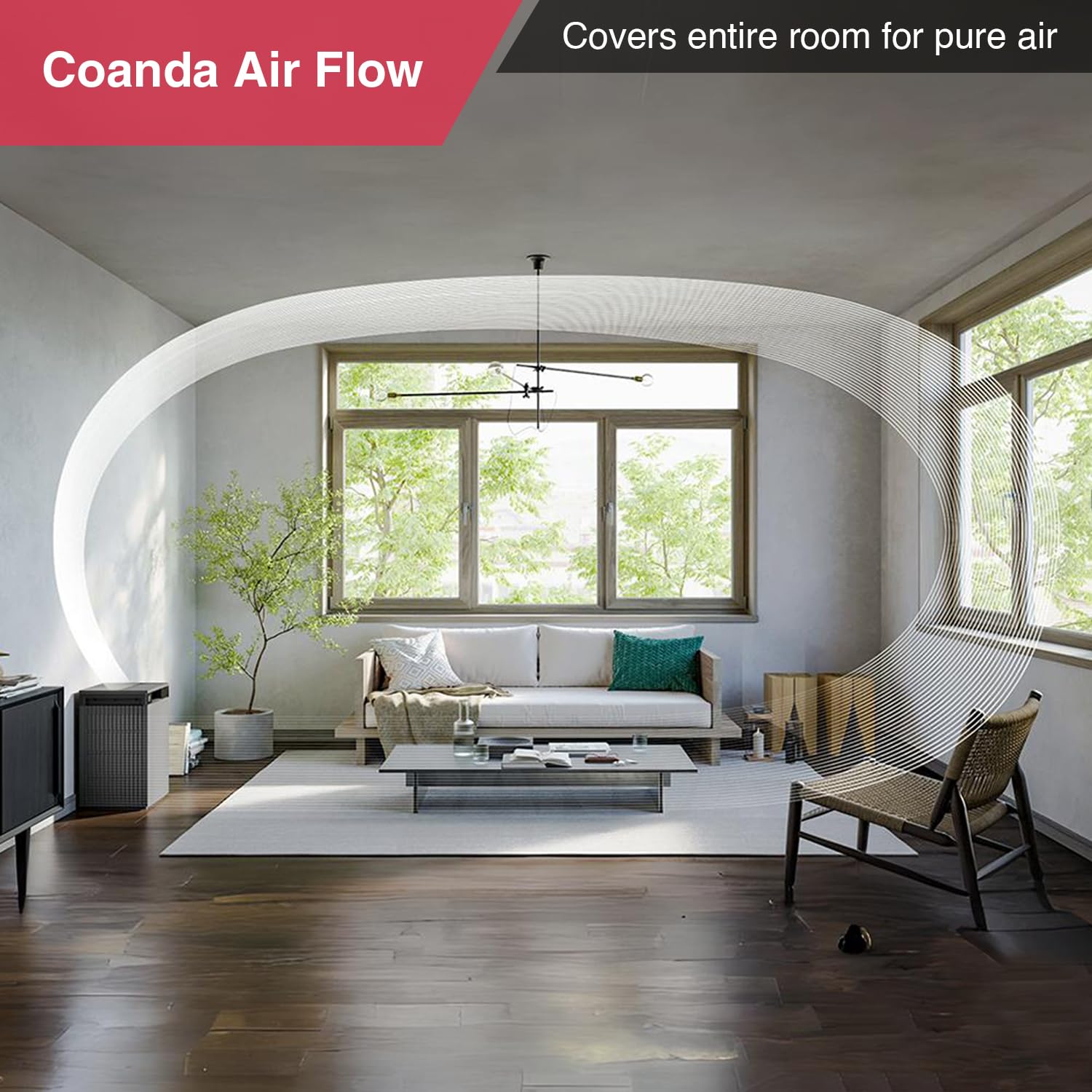 SHARP FX-S120M-H Air Purifier for Home | Wi-Fi Connectivity, Remote Operation Capability, PM 2.5 Display Mahajan Electronics Online