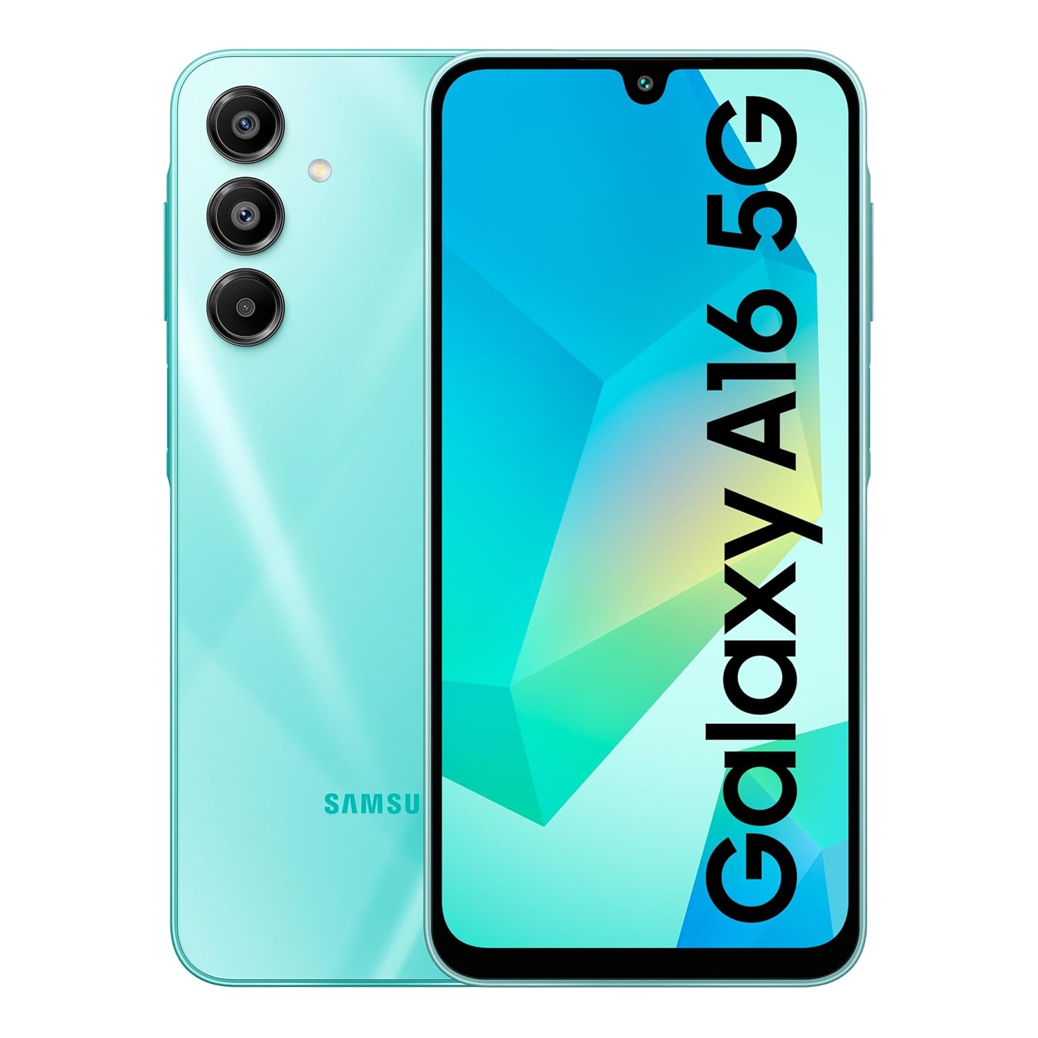 amsung Galaxy A16 5G (Light Green, 8GB RAM, 256GB Storage) | Super AMOLED | 50MP Triple Camera with Ultra Wide Lens Mahajan Electronics Online