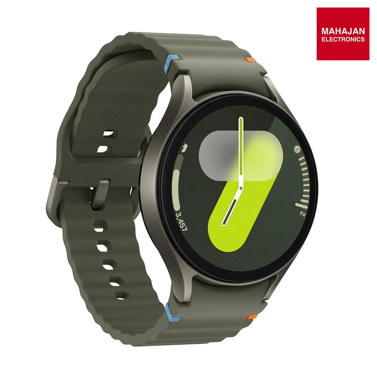 Samsung Galaxy Watch 7 (44mm, Green, BT+LTE) with 3nm Processor | Dual GPS | Sapphire Glass & Armour Aluminum | 5ATM & IP68 | HR, SpO2, BP & ECG Monitor DEMO UNIT – Mahajan Electronics Online.