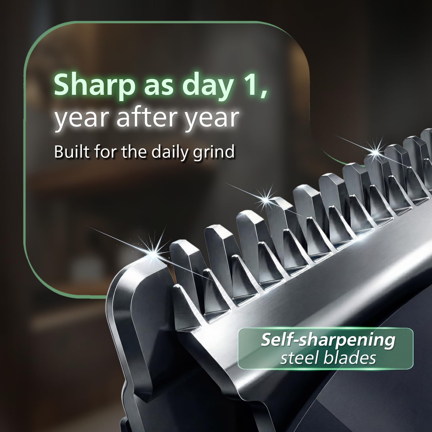 Philips MG7922 India's No.1 Men's Trimmer* | Ultimate Precision | BeardSense Technology- Scans 125x/sec, adapts to density | All-in-One Full body Grooming Kit | 120min runtime | IPX7 | 5yr warranty* Philips