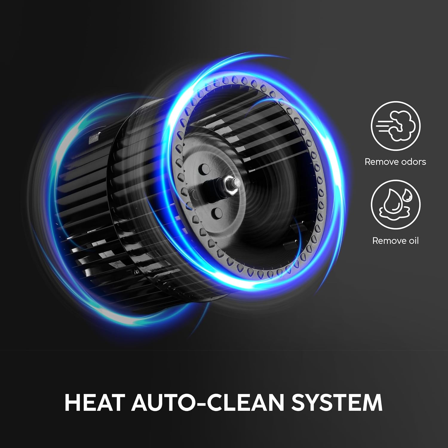 Glen CH 6076 HSR DC AC Auto Clean Chimney with Double Draft Suction and Heat Sensor, BLDC Motor 75cm 1600 m3/h - Black Mahajan Electronics Online