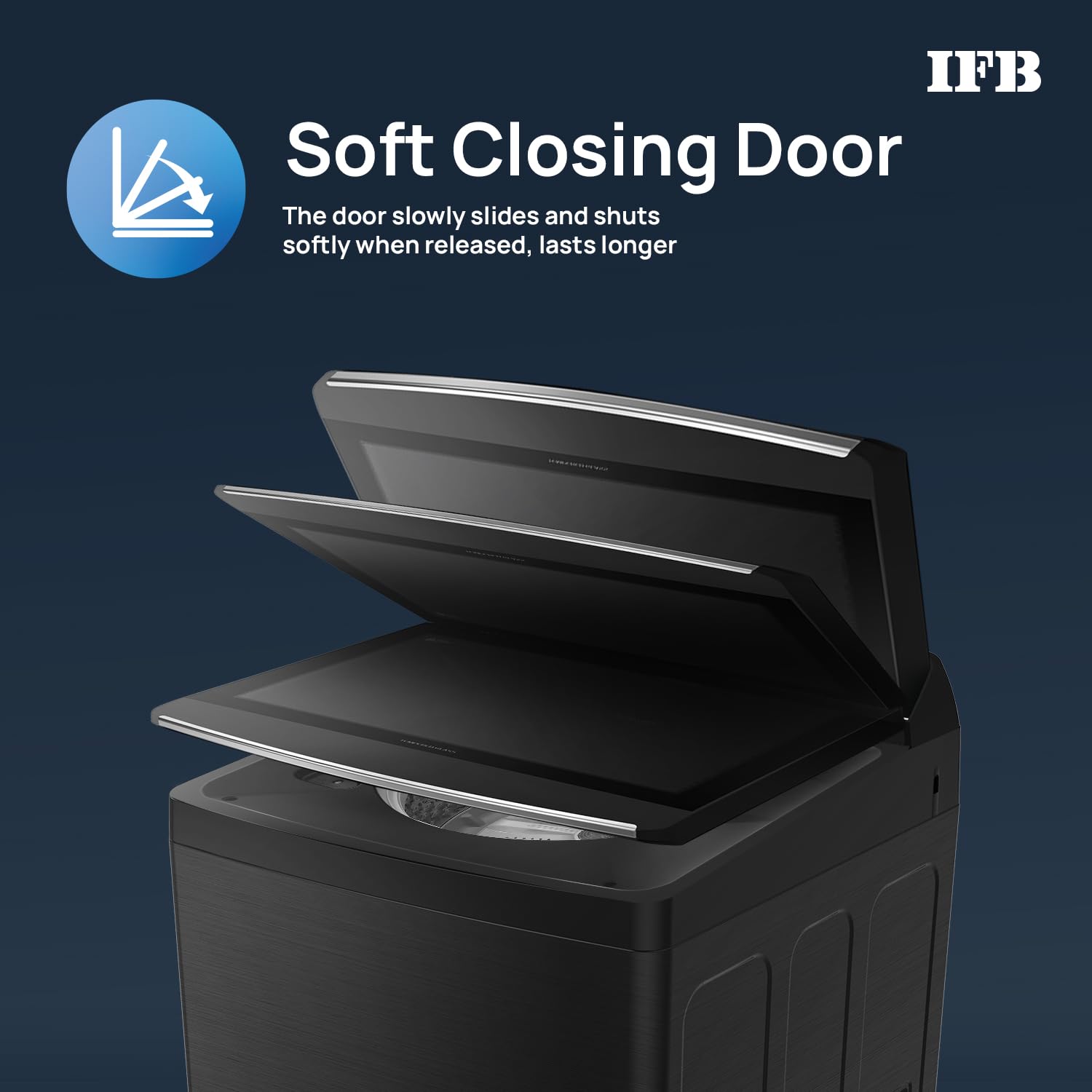 IFB TL121BL4SN 12 Kg 5 Star with DeepClean® Technology, AI Powered, Fully Automatic Top Load Washing Machine (2025 Model, PowerSteam®, Inbuilt Heater, 5D Wash, Aqua Energie, Black VCM) Mahajan Electronics Online