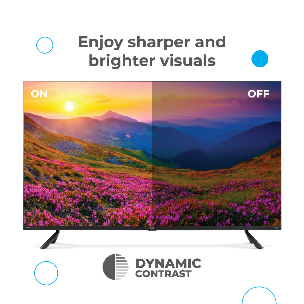 BPL 43U-E5340 109 cm (43 inch) Ultra HD 4K Home Theatre Onkyo TV with Dolby Vision & Atmos Mahajan Electronics Online