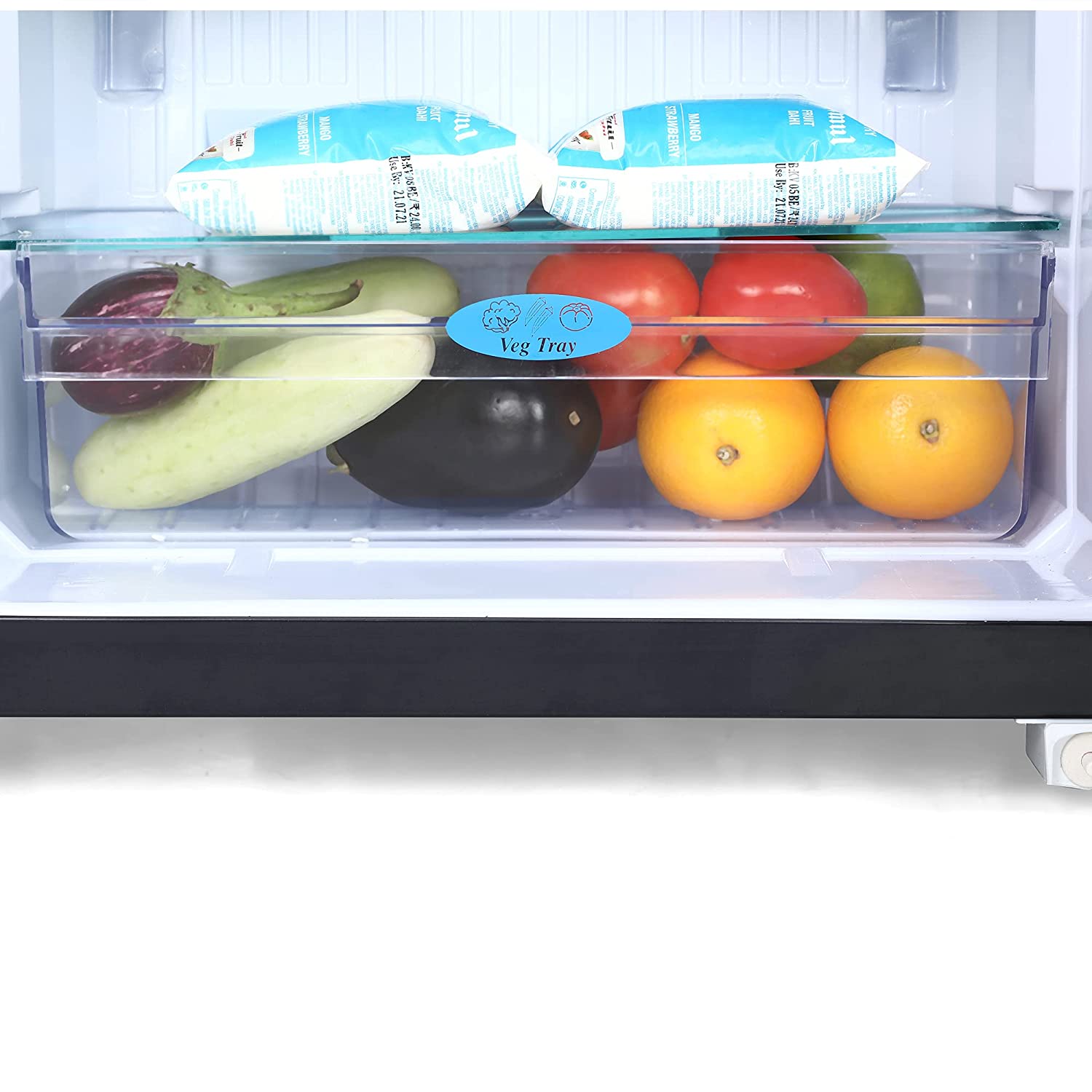 Godrej RD CHAMP 114A WPF ER WN 99 L 1 Star Direct Cool Single Door Refrigerator ( Flower Brown Wired Shelves) - Mahajan Electronics Online