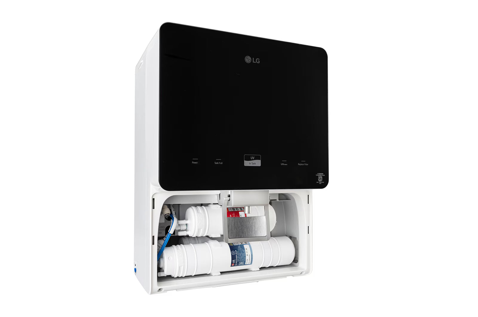 LG WW176GTBW 8L RO+UV+MB Water Purifier with Stainless Steel Tank, Premium Glass Finish Mahajan Electronics Online