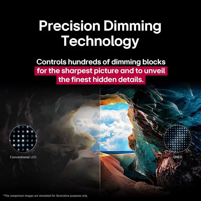 LG 55QNED8BA6A 139 cm (55) 4K QNED 8BA Smart TV with α7 AI Processor 4K Gen8, Filmmaker Mode with Dolby Atmos Mahajan Electronics Online