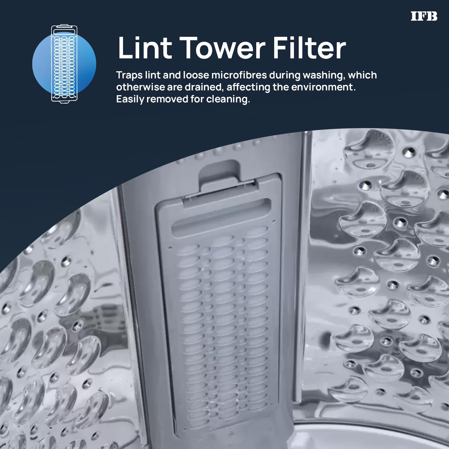 IFB TL-121RB2SID 12 kg Aqua Top Load Washing Machine Built-in Heater 720 rpm | Royal Blue