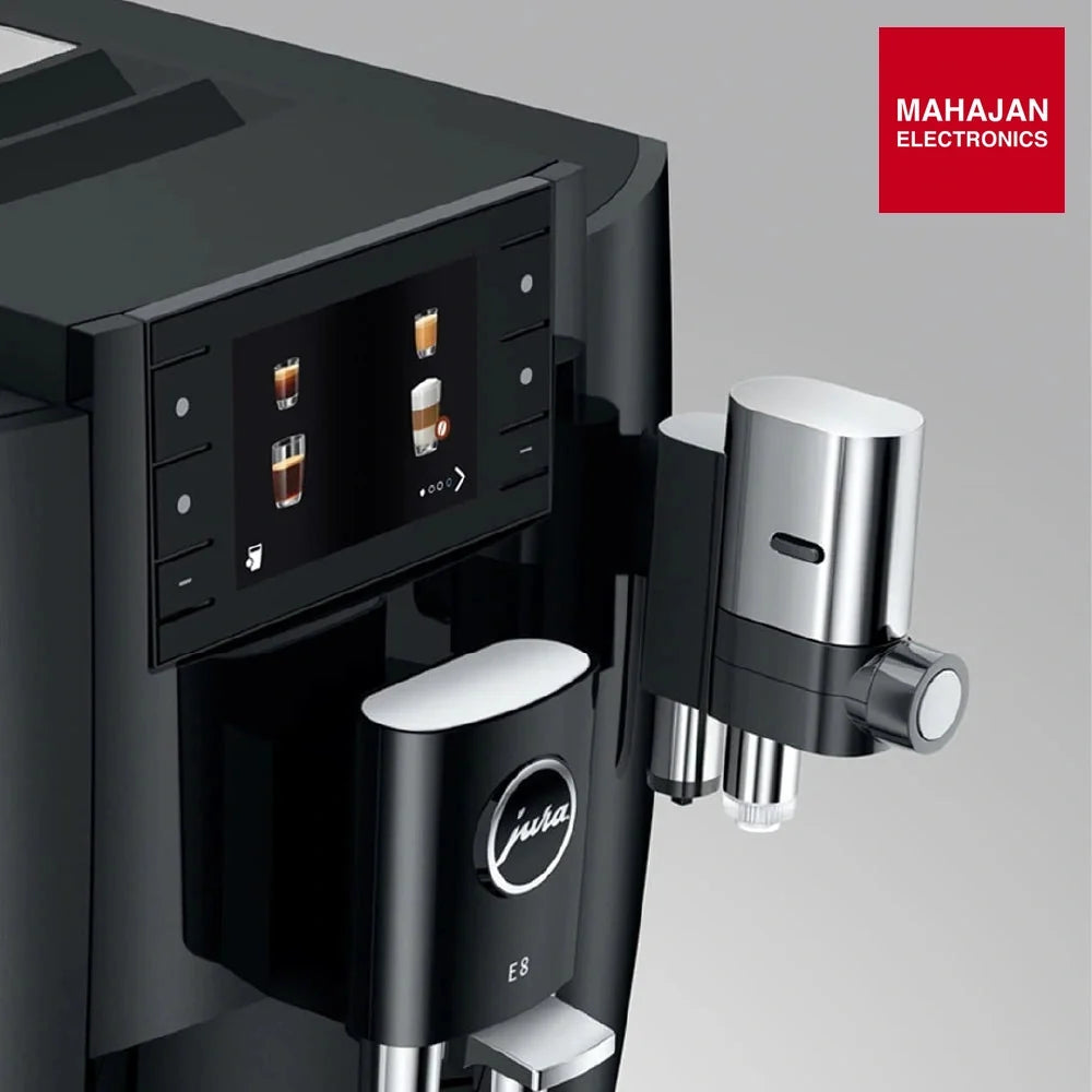 Jura E8 Cosmic Black Automatic Coffee Machine(15840) – Mahajan Electronics Online.