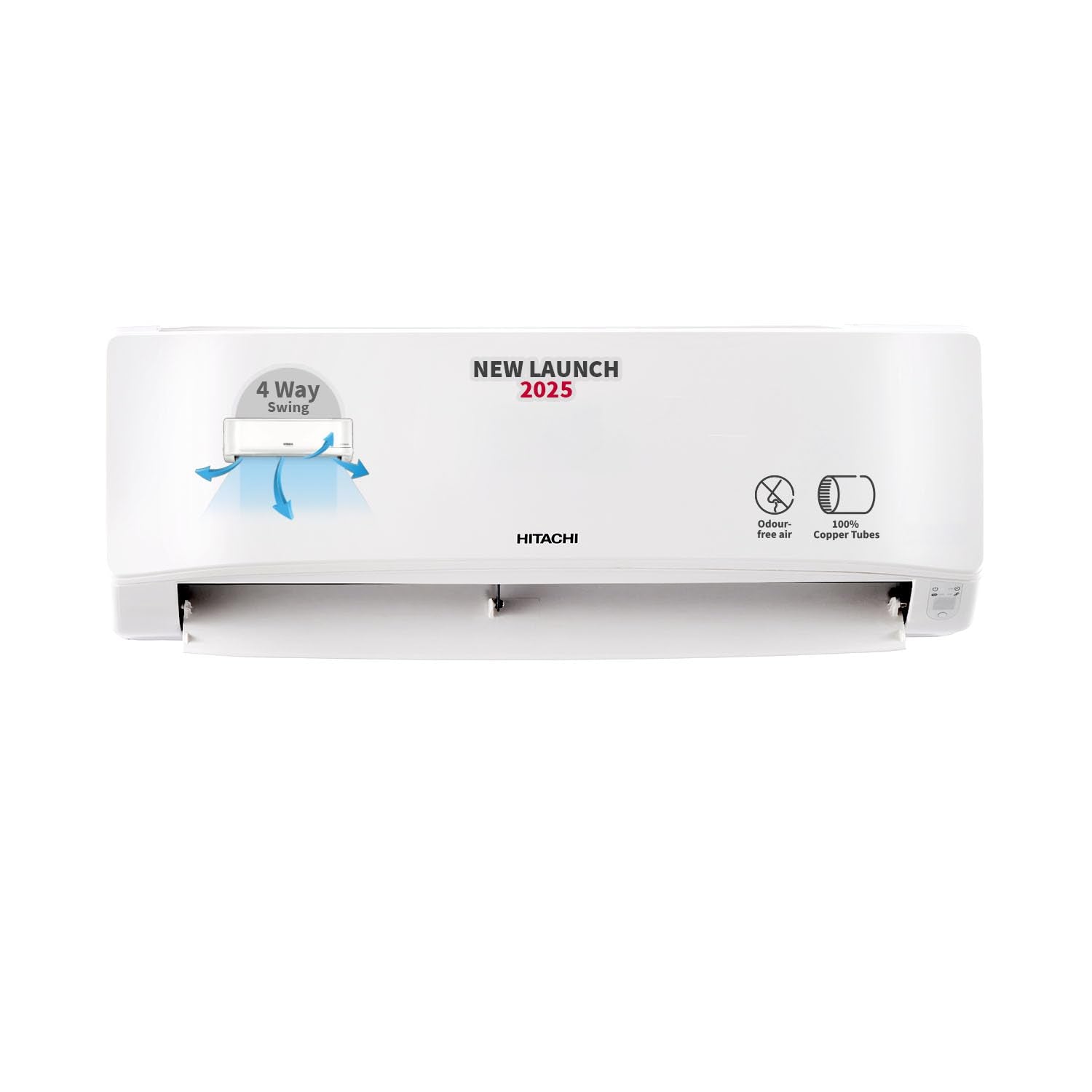 Hitachi RAS.B318PCAIBA1 1.5 Ton 3 Star Fixed Speed Split AC (100% Copper, Dust Filter, Senpai 3200FL, R32 White) Mahajan Electronics Online