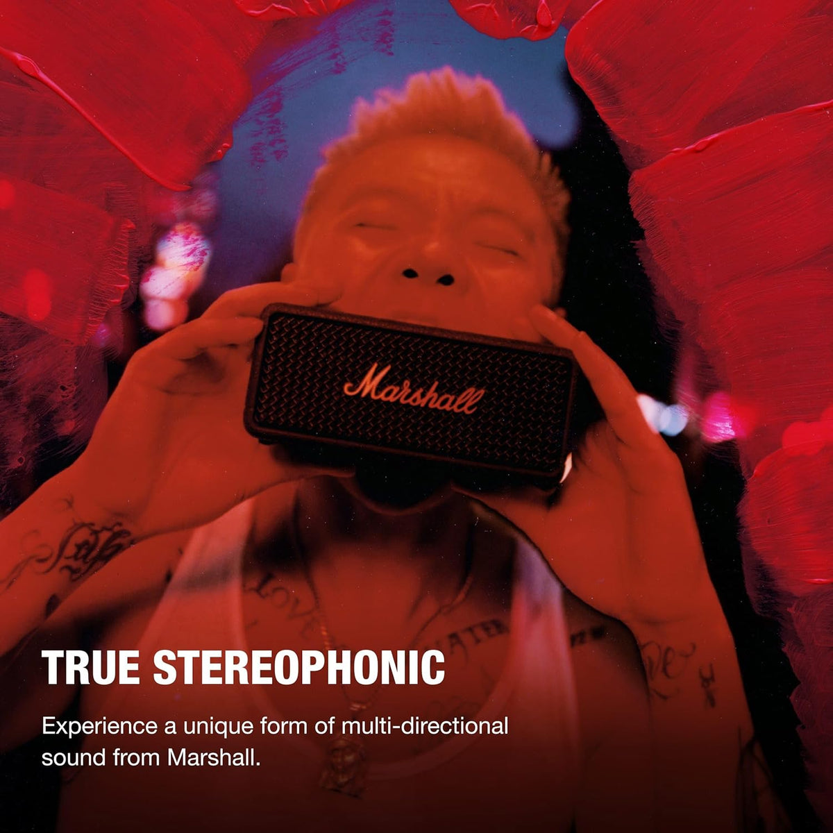 Marshall Emberton III Compact Portable Bluetooth Speaker with 32+ Hours of Playtime – Mahajan Electronics Online.