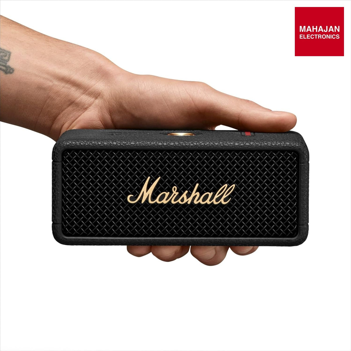 Marshall Emberton III Compact Portable Bluetooth Speaker with 32+ Hours of Playtime – Mahajan Electronics Online.