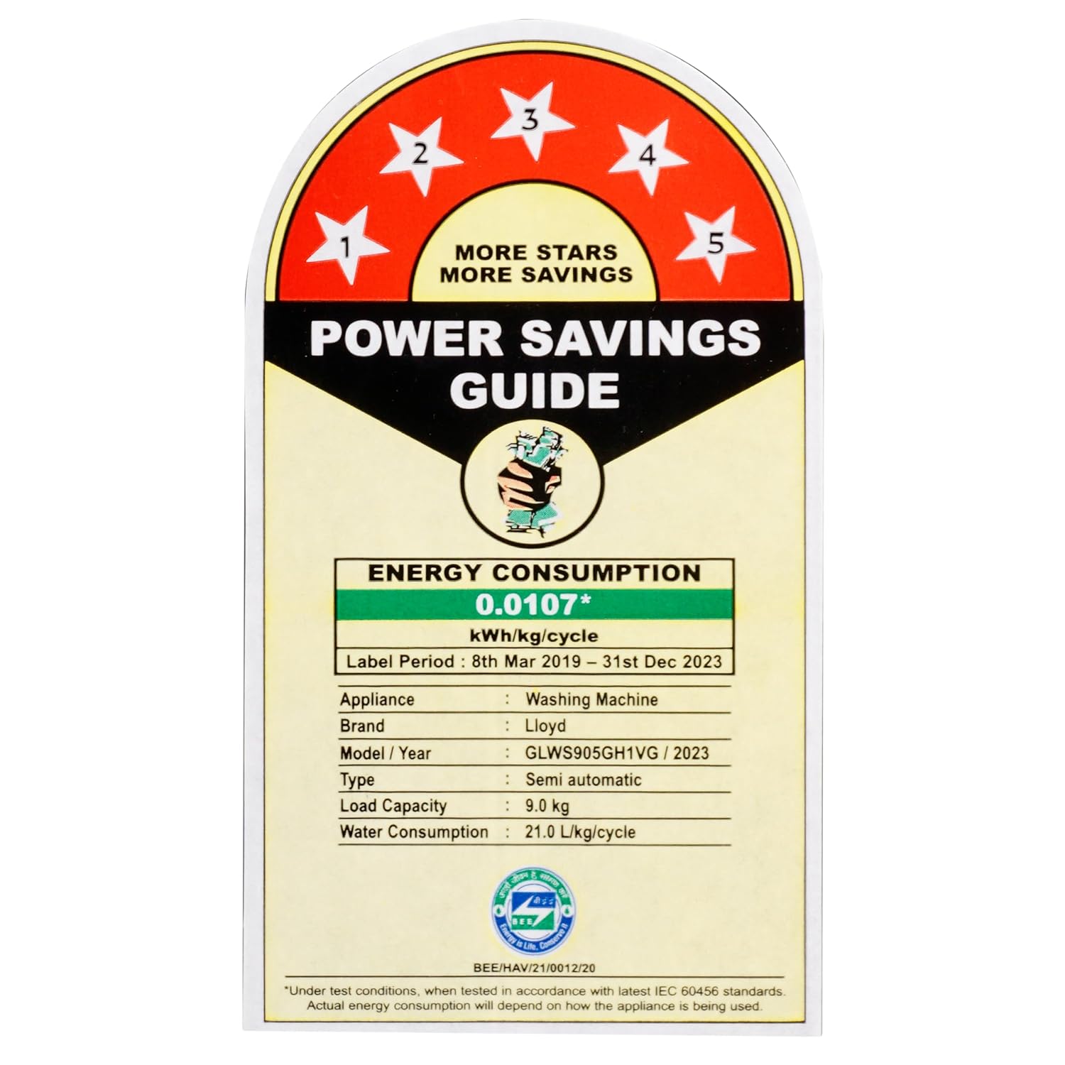 Lloyd GLWS905GH1VG H 9.0 Kg 5 Star Semi-Automatic Digi Grande Top Load Washing Machine In-built Heater Mahajan Electronics Online