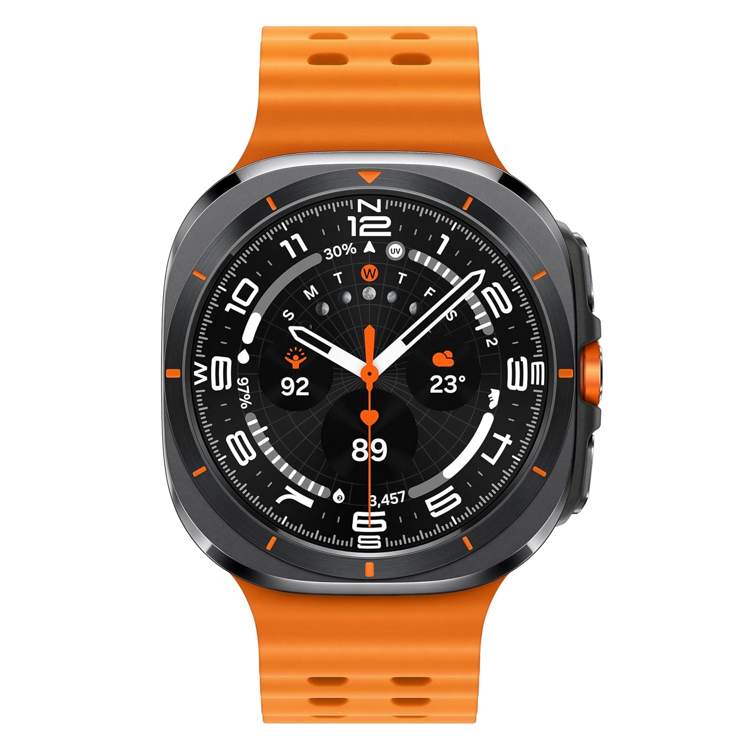 Samsung Galaxy Watch Ultra (47mm, LTE, Gray) with Upto 100h battery | 3nm Processor | Dual GPS | Quick Button/Siren Mahajan Electronics Online