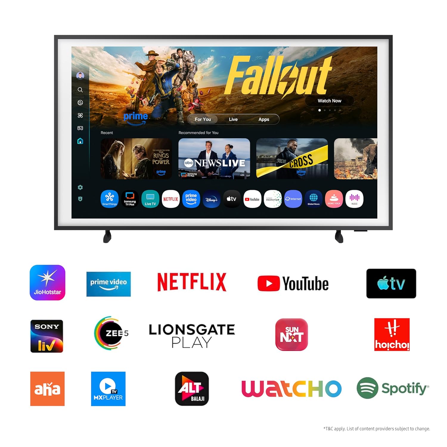 Samsung QA65LS03FAULXL 163 cm (65 inches) The Frame Series 4K Ultra HD Smart QLED TV (Black) Mahajan Electronics online