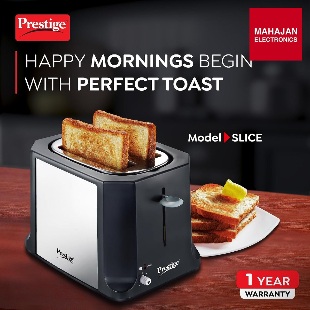 Prestige Slice 750 W Pop-up Toaster – Mahajan Electronics Online.
