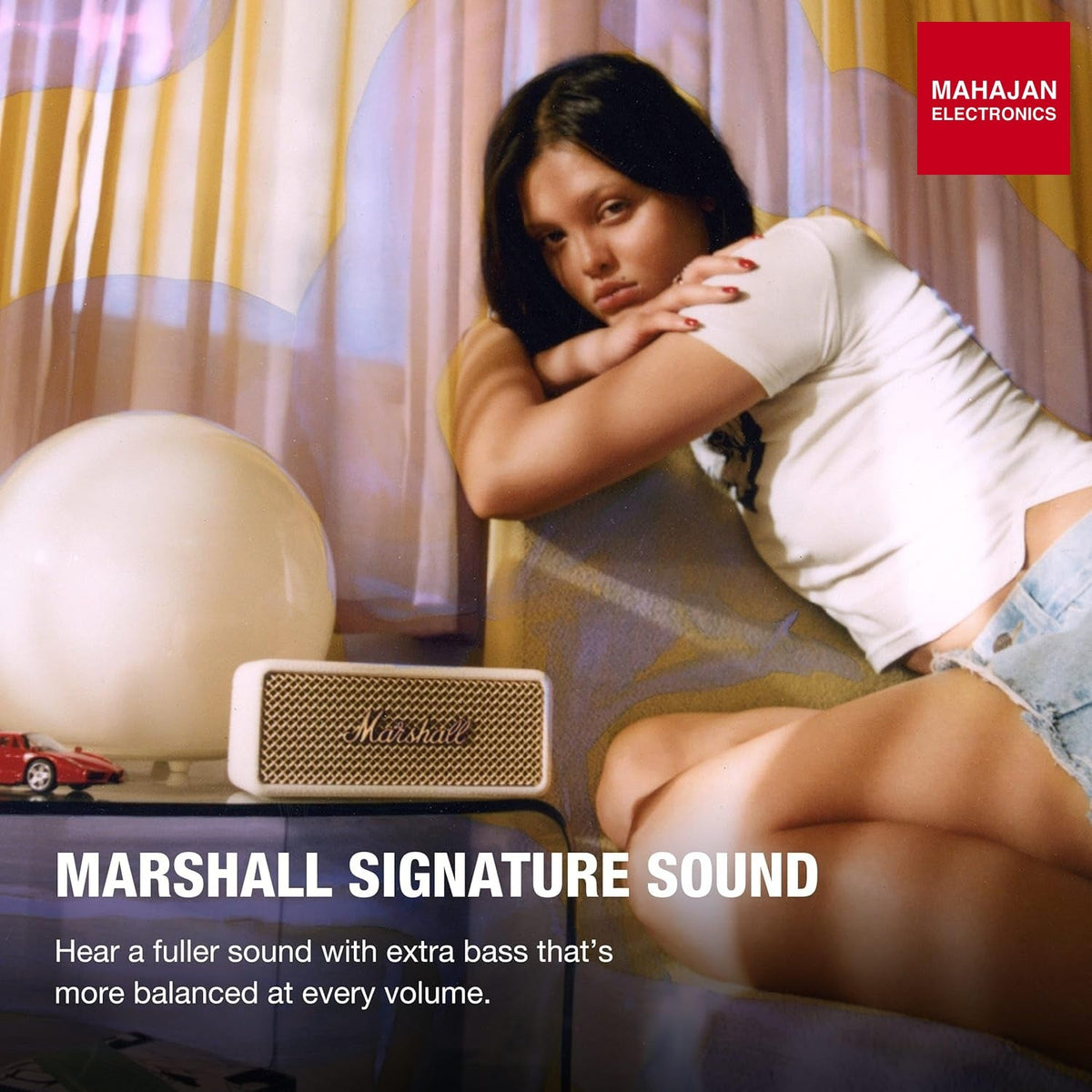 Marshall Emberton III Compact Portable Bluetooth Speaker with 32+ Hours – Mahajan Electronics Online.