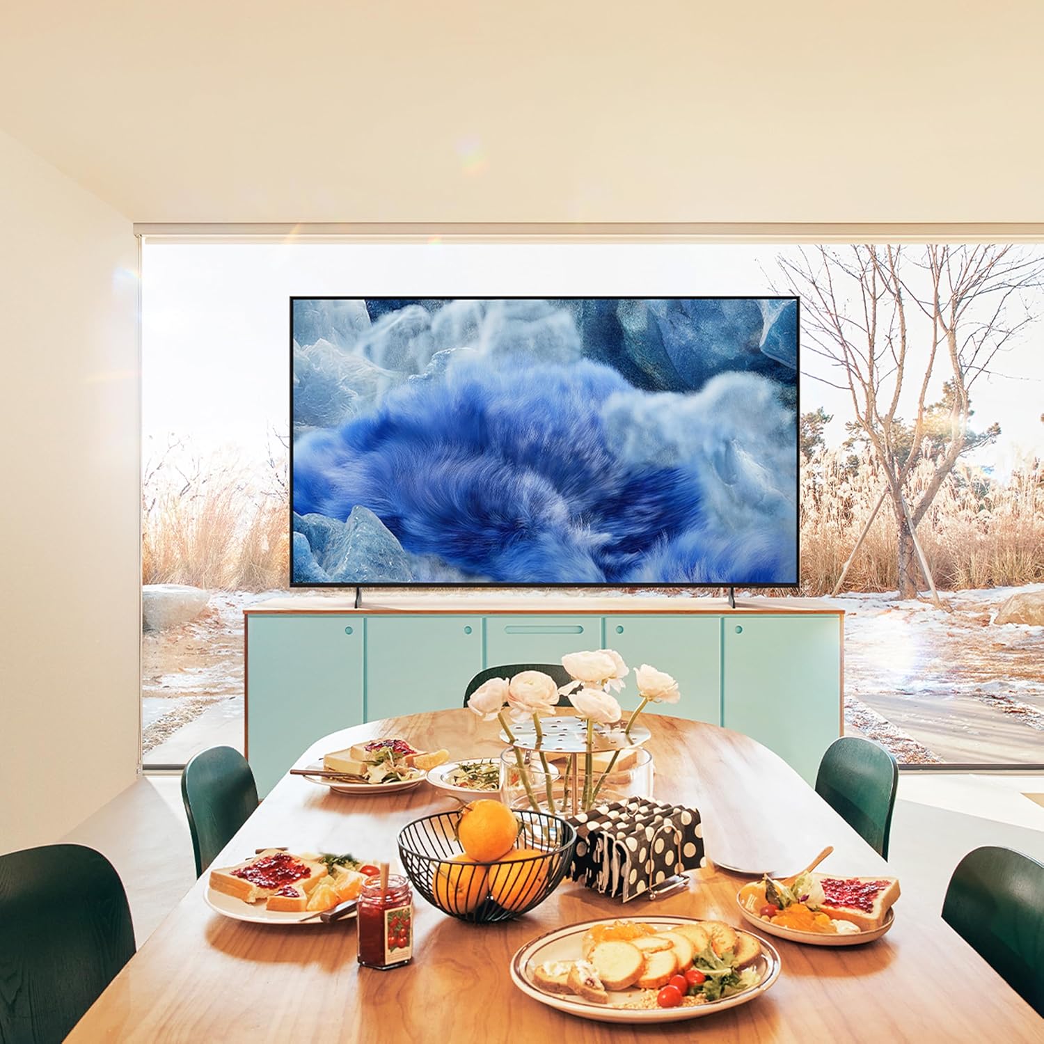 Samsung QA65Q8FAAULXL 138 cm (65 inches) 4K Ultra HD QLED Smart TV (Black) Mahajan Electronics Online