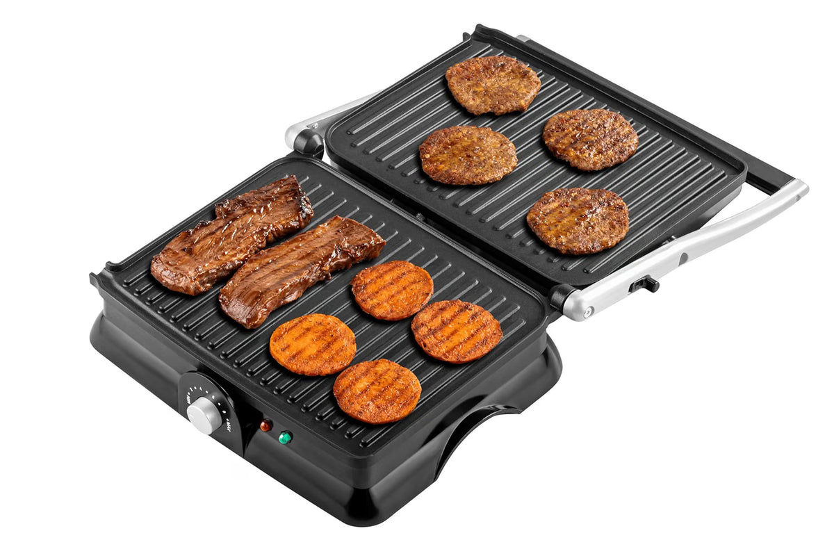 Russell Hobbs RST2004CG 2000W 180° GrillMaster 4 Slice Electric Grill Sandwich Maker | Full Flat Toaster Griller | Drip Tray, Ready-to-Cook Indicator | Adjustable Temperature & Timer | 2-Year Warranty online mahajan electronics