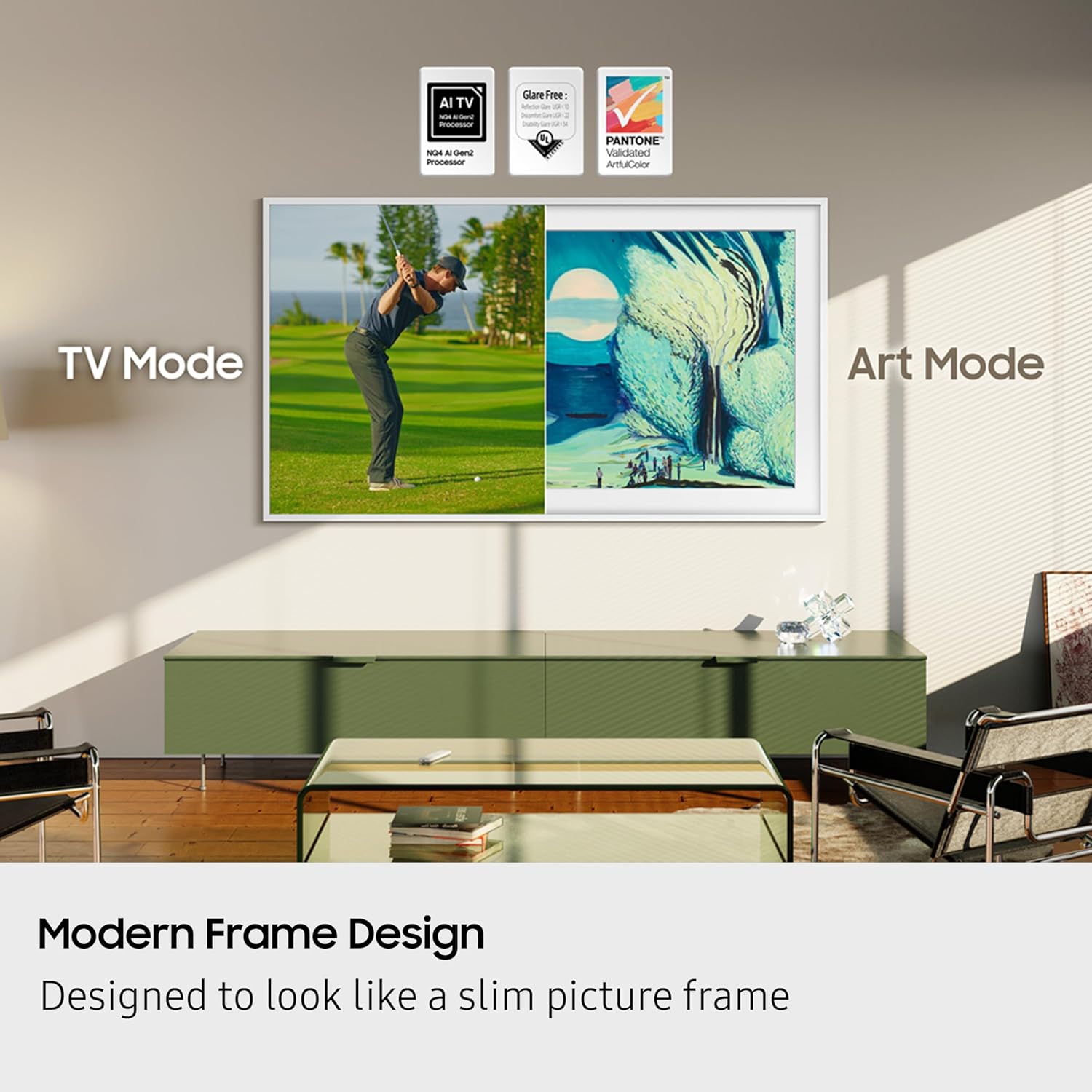 Samsung QA65LS03FAULXL 163 cm (65 inches) The Frame Series 4K Ultra HD Smart QLED TV (Black) Mahajan Electronics online