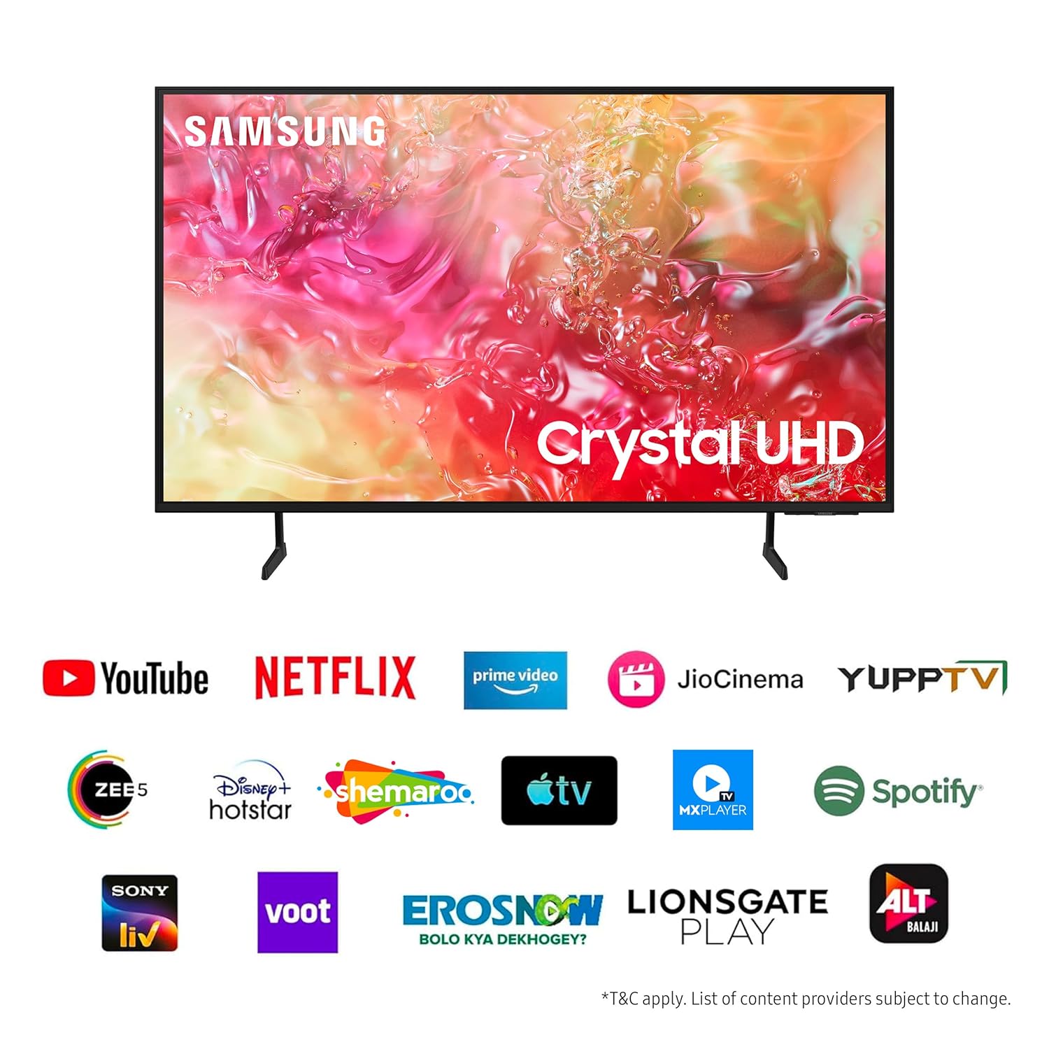 Samsung UA55DU7000KLXL 138 cm (55 inches) 4K Ultra HD Smart LED TV (Black) Mahajan Electronics Online