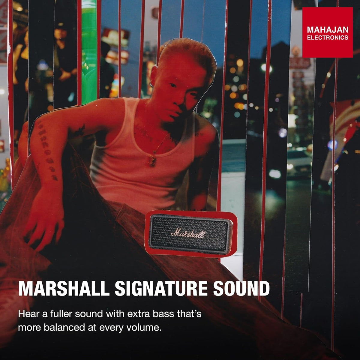Marshall Emberton III Compact Portable Bluetooth Speaker with 32+ Hours of Playtime – Mahajan Electronics Online.